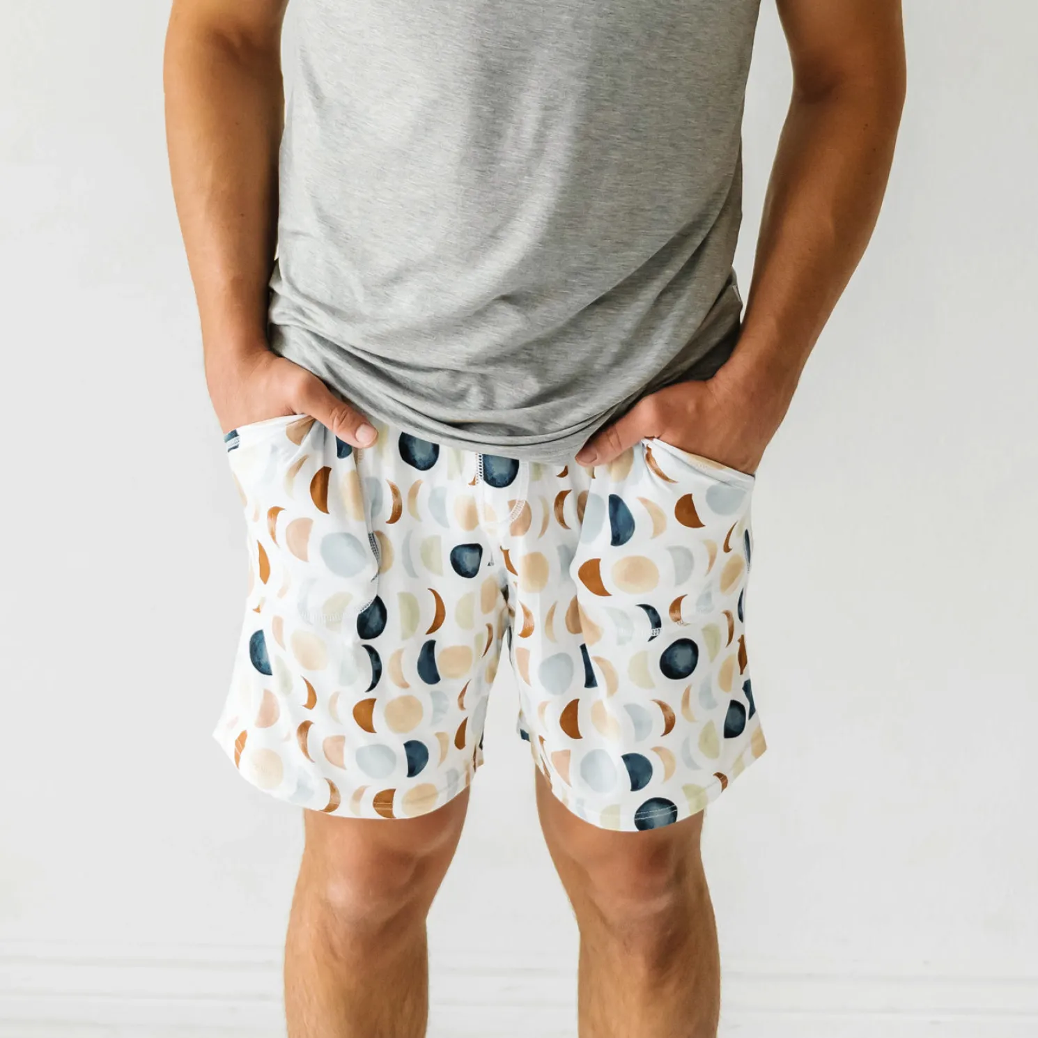 Luna Neutral Men's Pajama Shorts