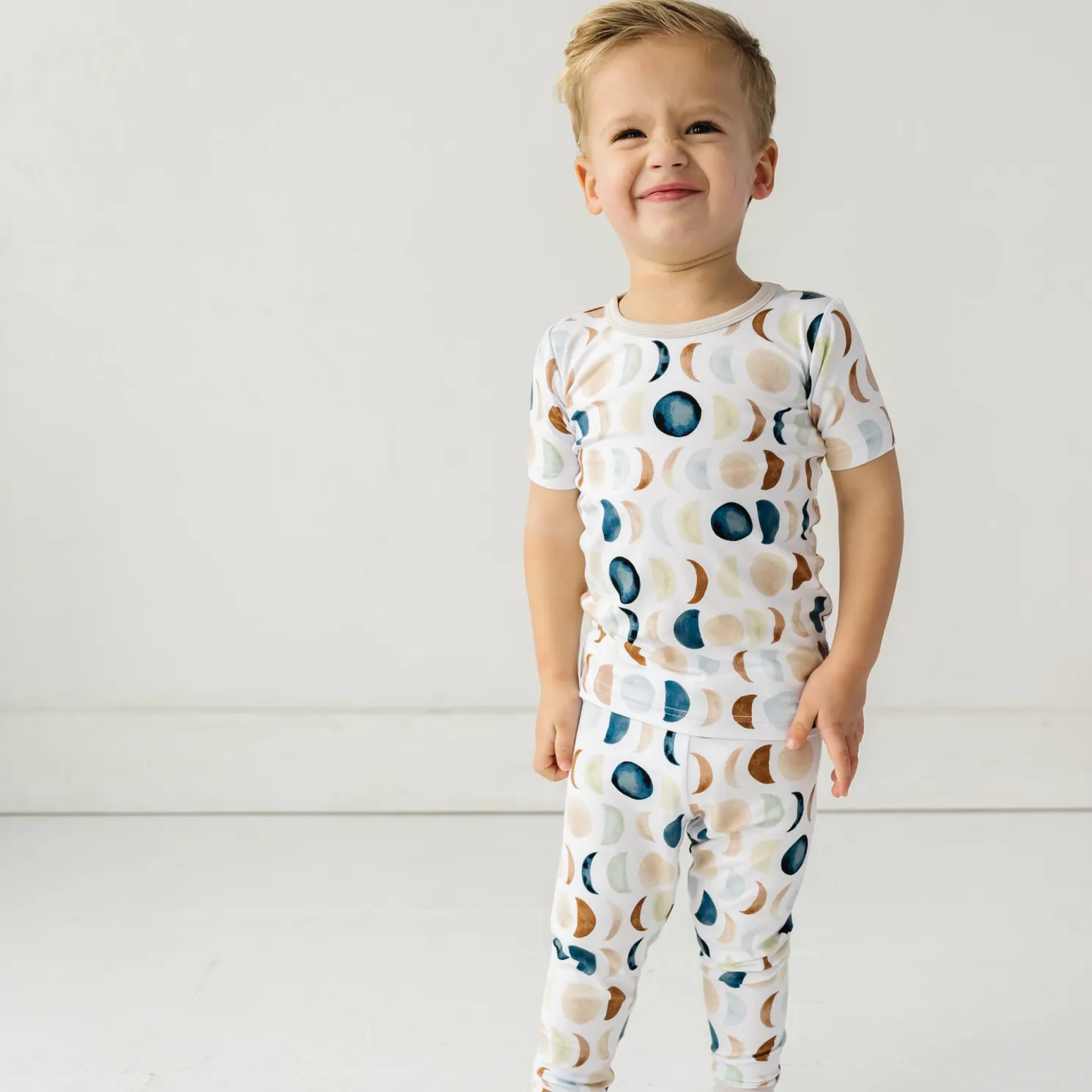 Luna Neutral Two-Piece Pajama Set