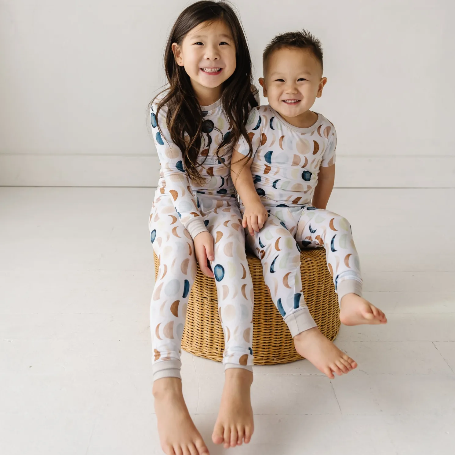 Luna Neutral Two-Piece Pajama Set