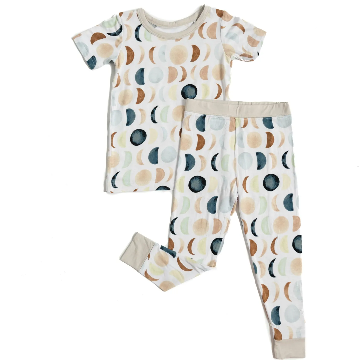 Luna Neutral Two-Piece Pajama Set