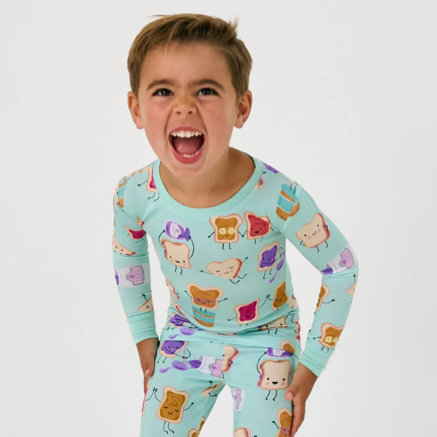 Lunch Buddies Two-Piece Pajama Set