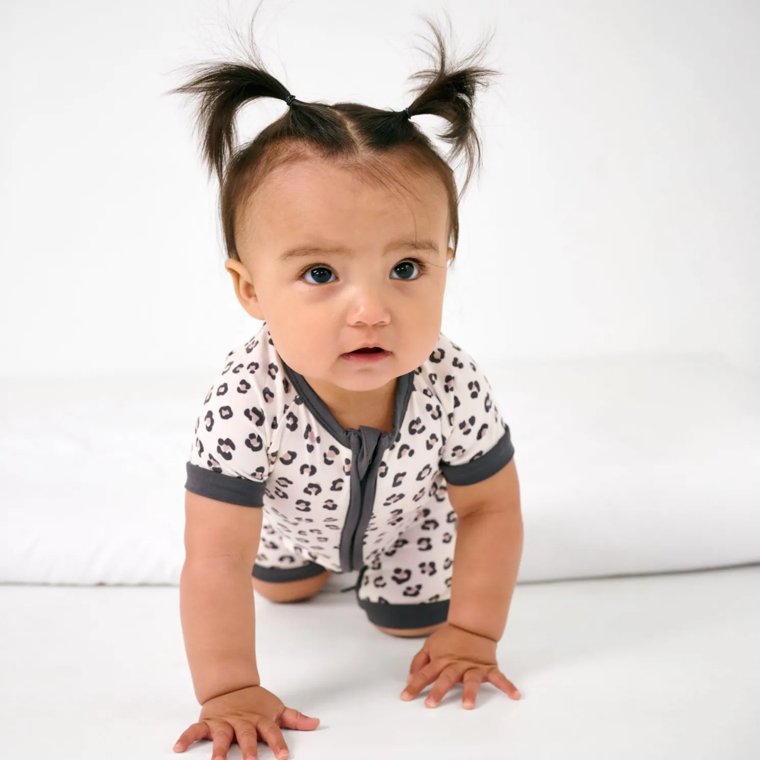 Luxe Leopard Shorty Zippy