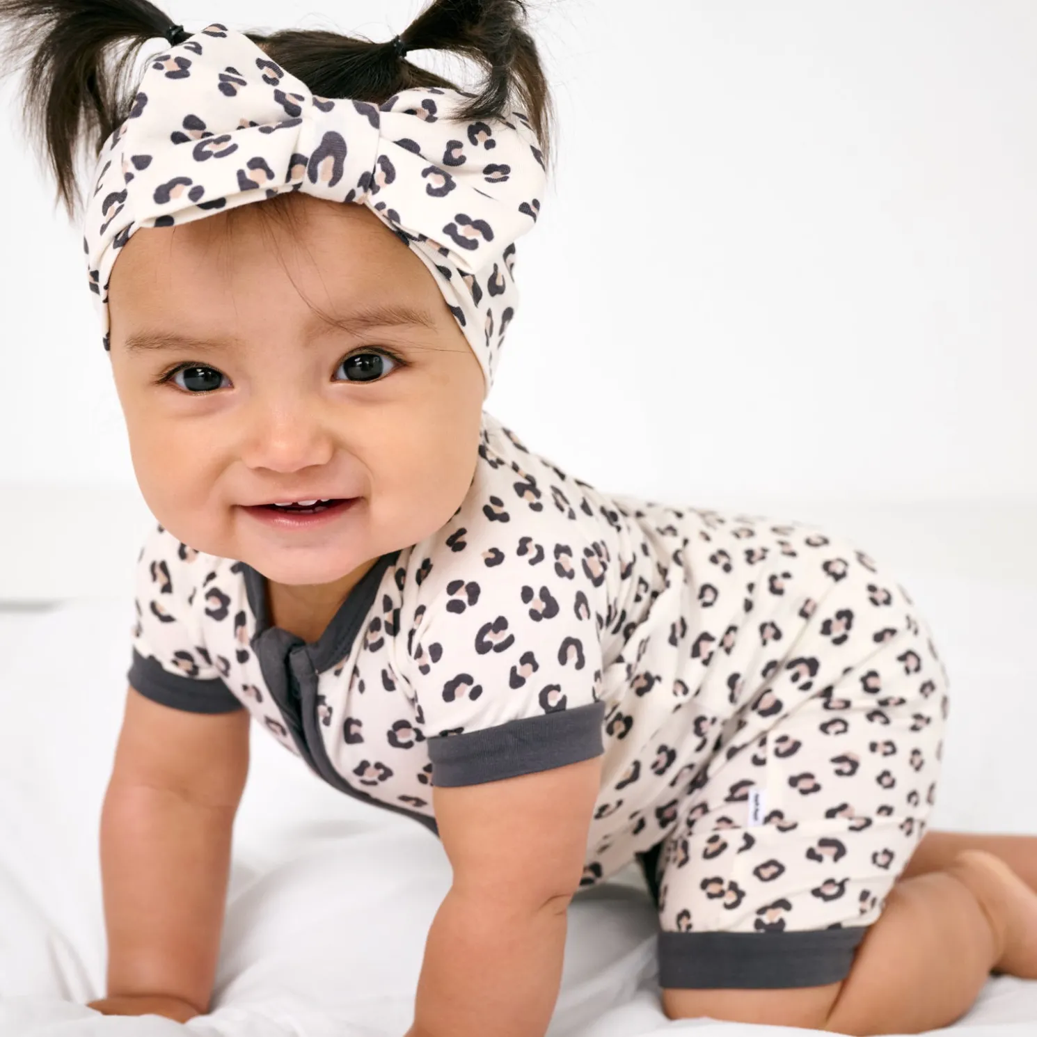 Luxe Leopard Shorty Zippy