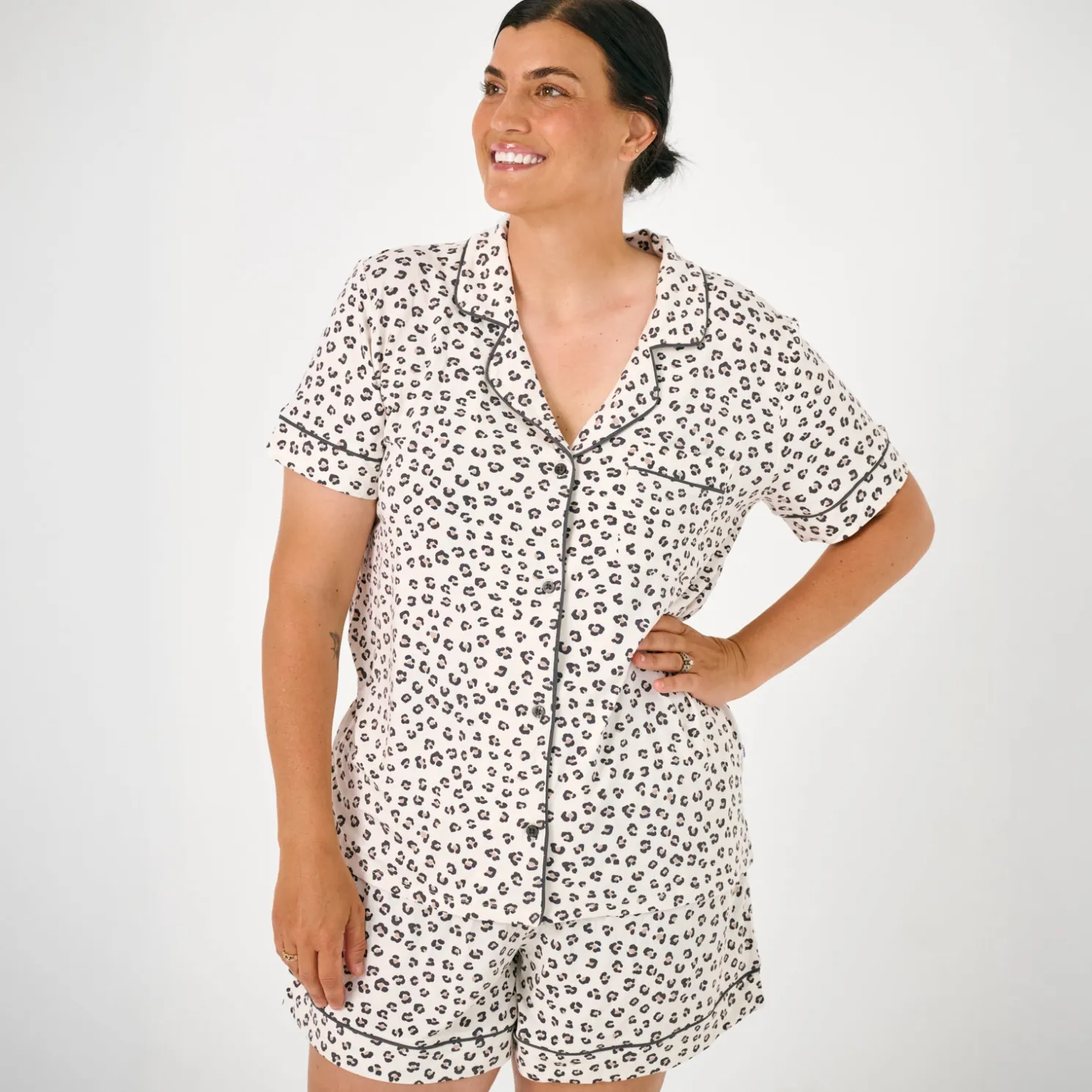 Luxe Leopard Women's Pajama Set