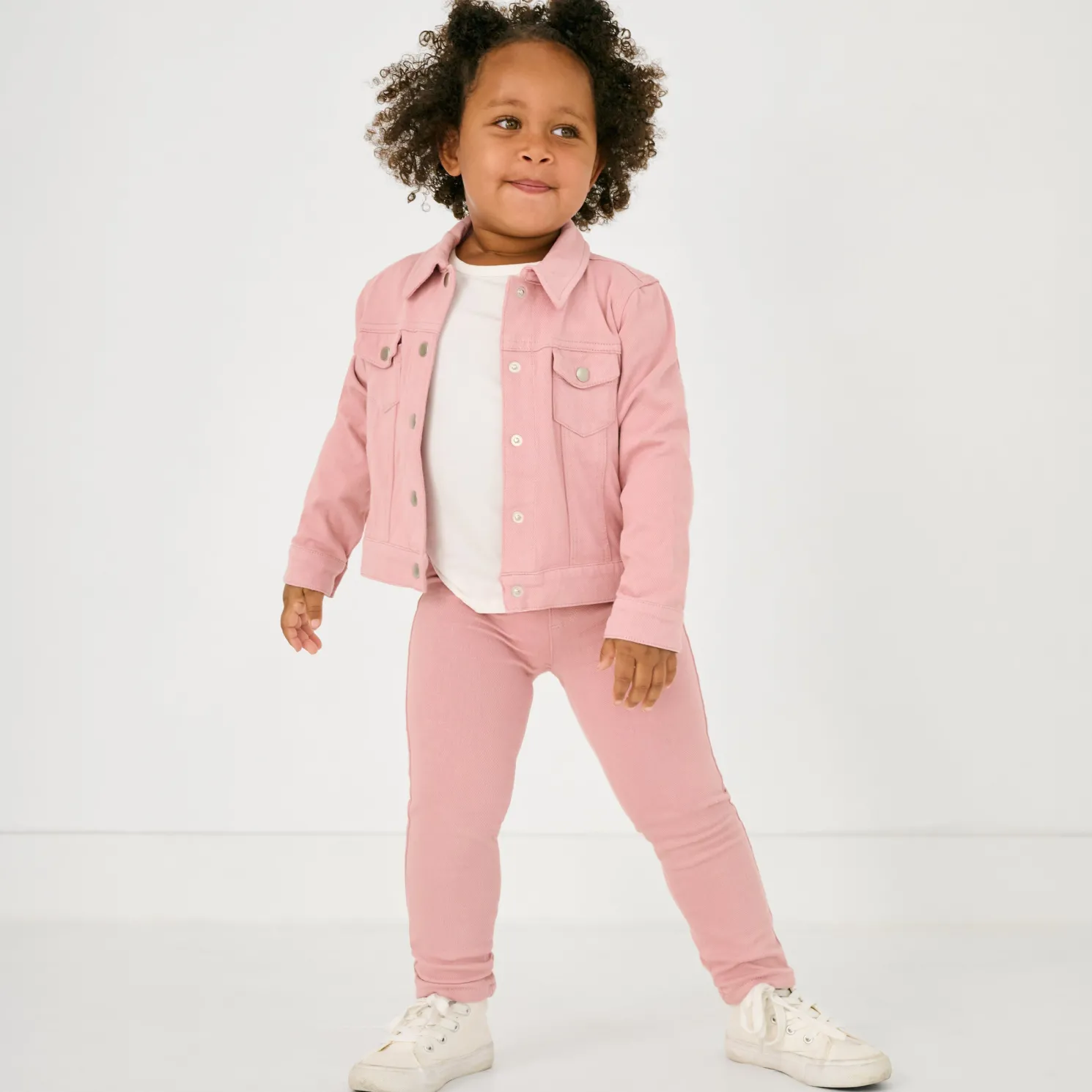 Mauve Blush Denim Jegging