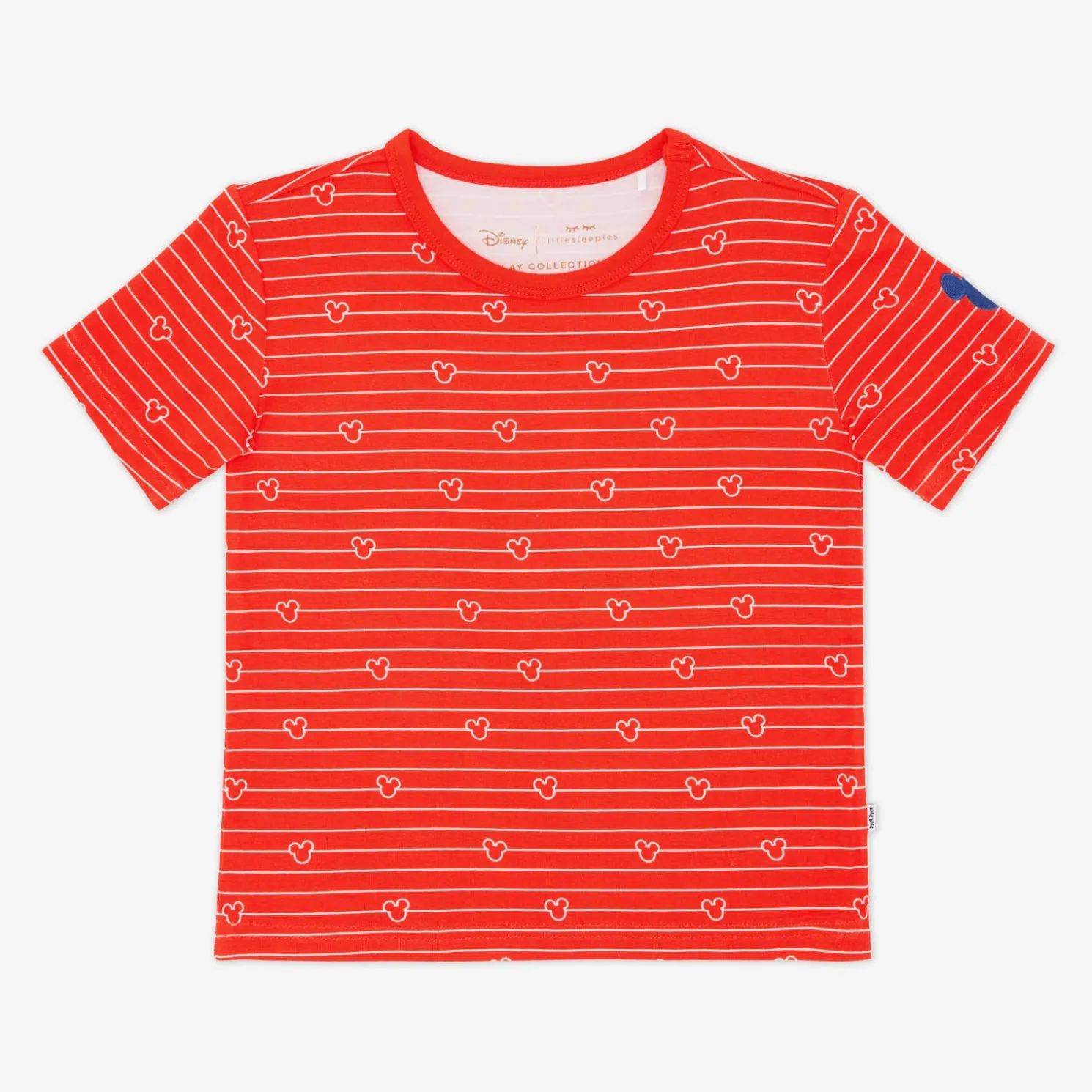 Mickey Stripe Relaxed Tee