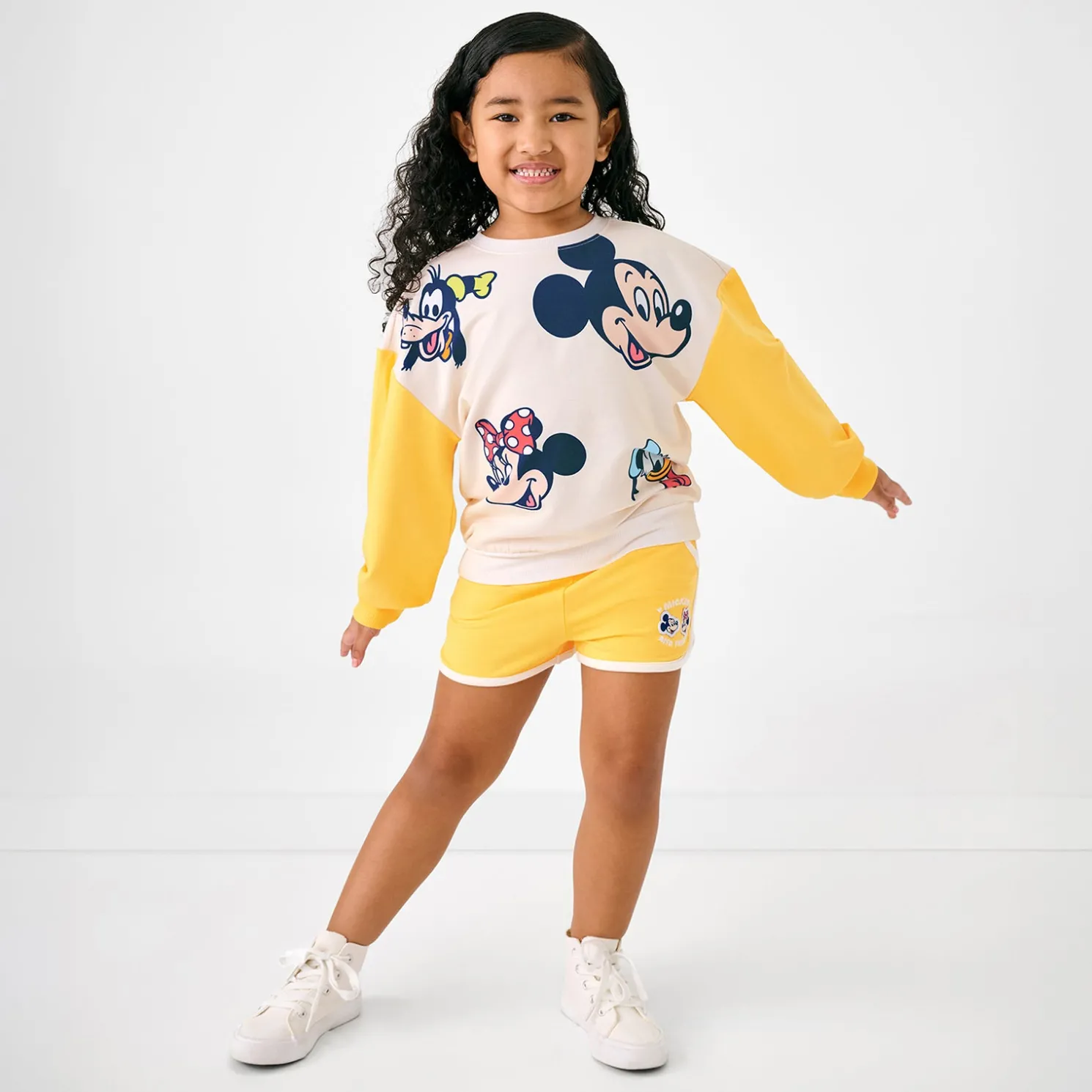 Mickey's Clubhouse Drop Shoulder Crewneck