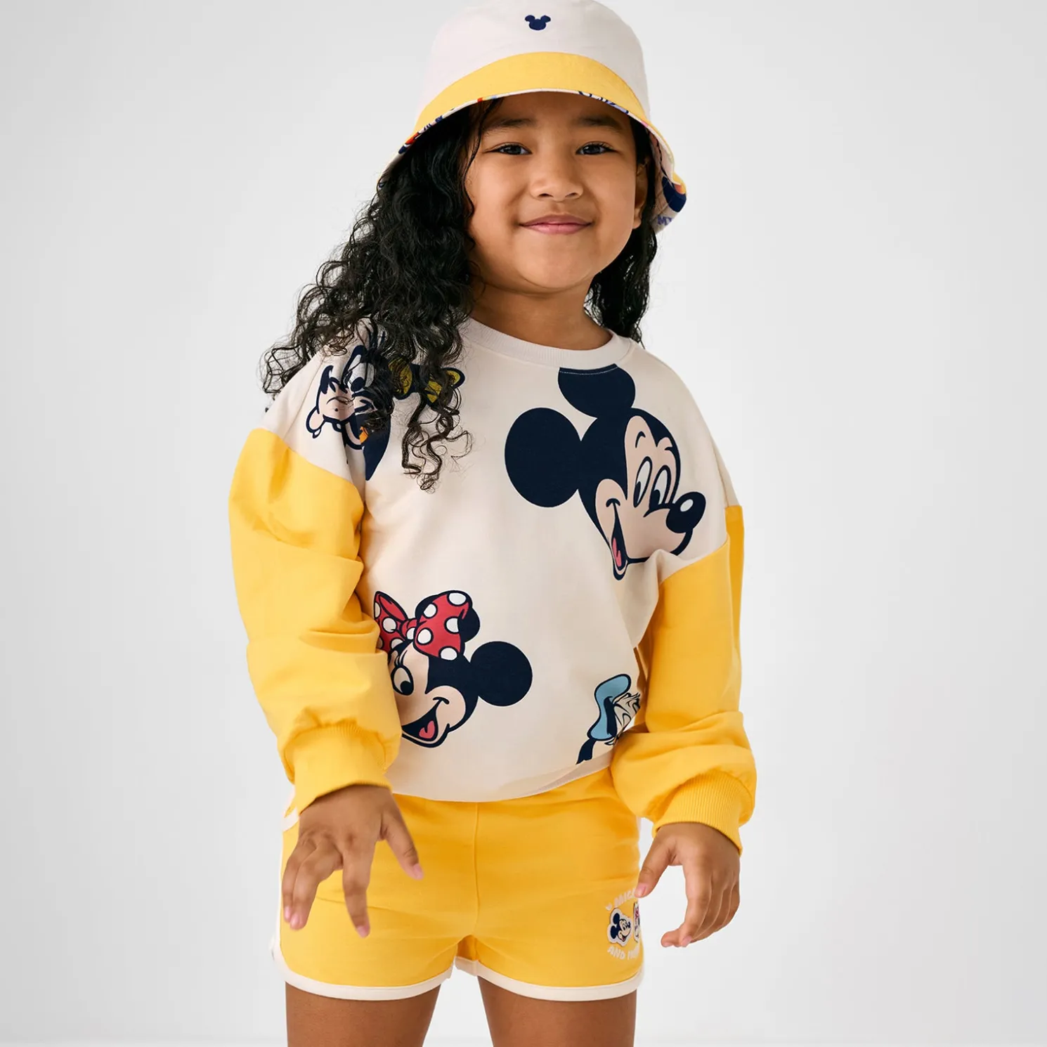 Mickey's Clubhouse Drop Shoulder Crewneck