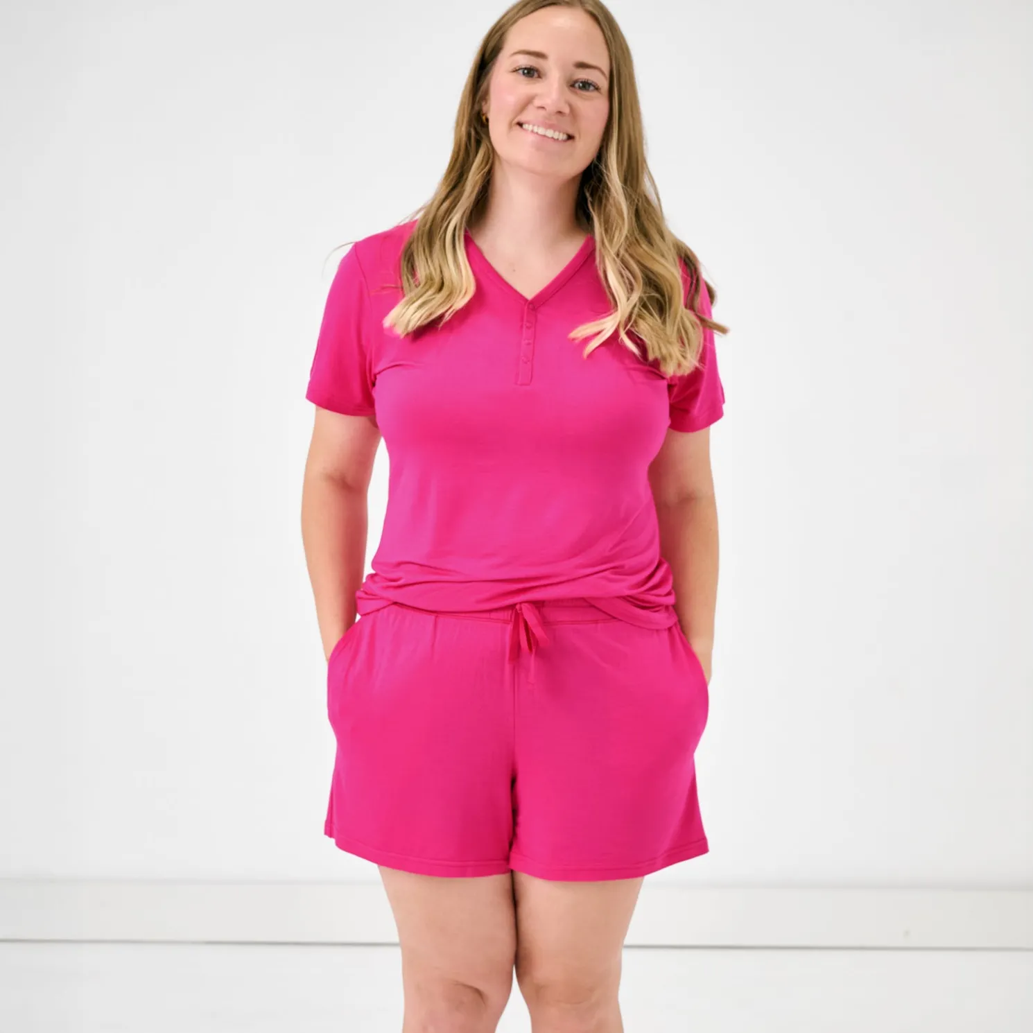 Mighty Magenta Women's Pajama Shorts