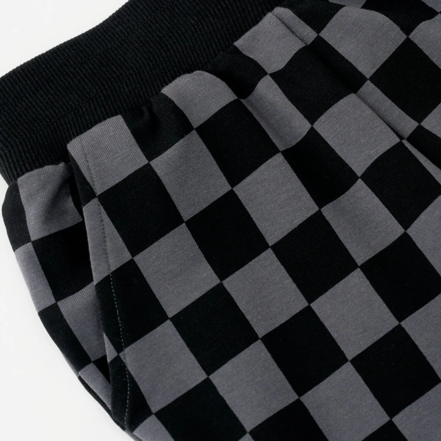 Monochrome Checks Jogger