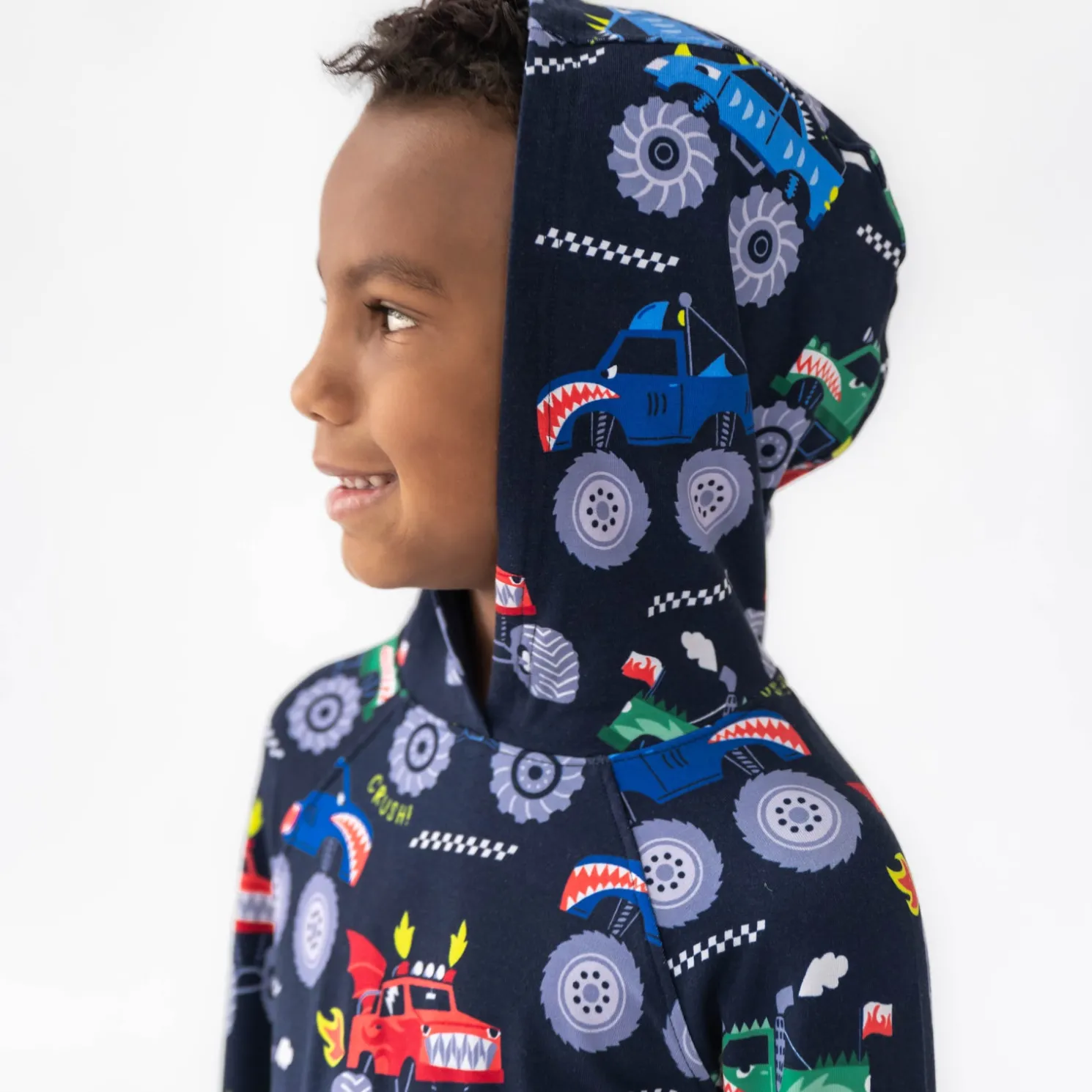 Monster Truck Madness Pullover Hoodie