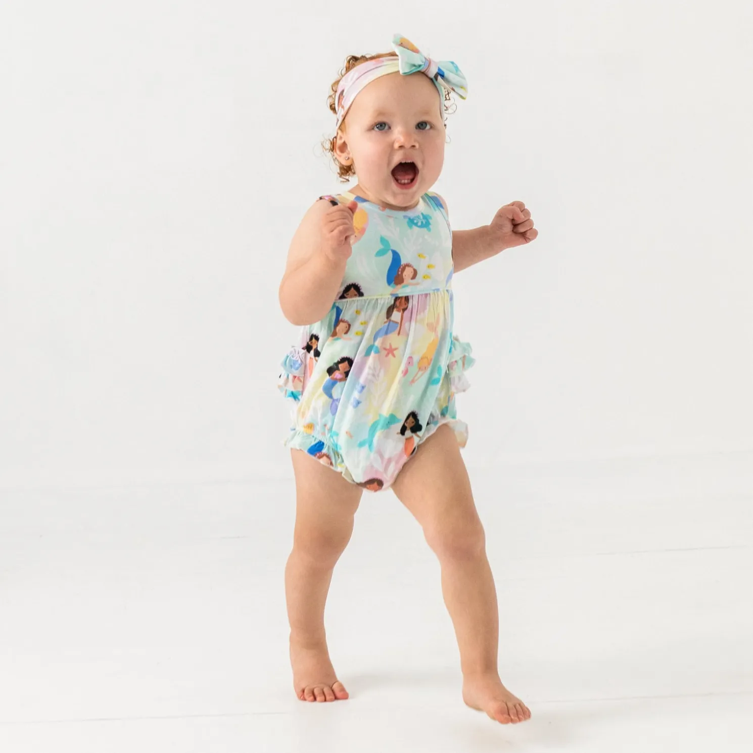 Mystic Mermaids Bubble Romper