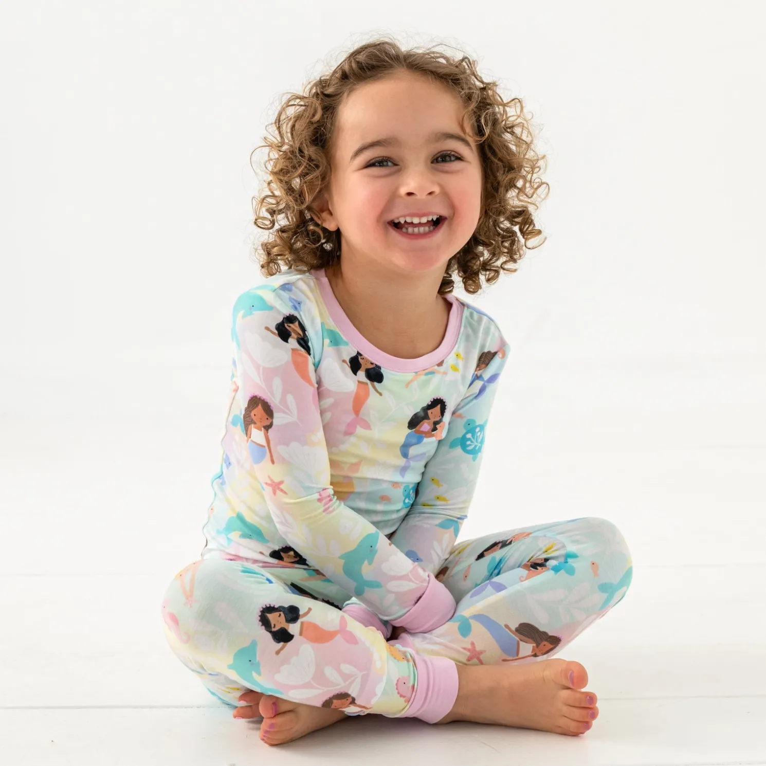 Mystic Mermaids Two-Piece Pajama Set
