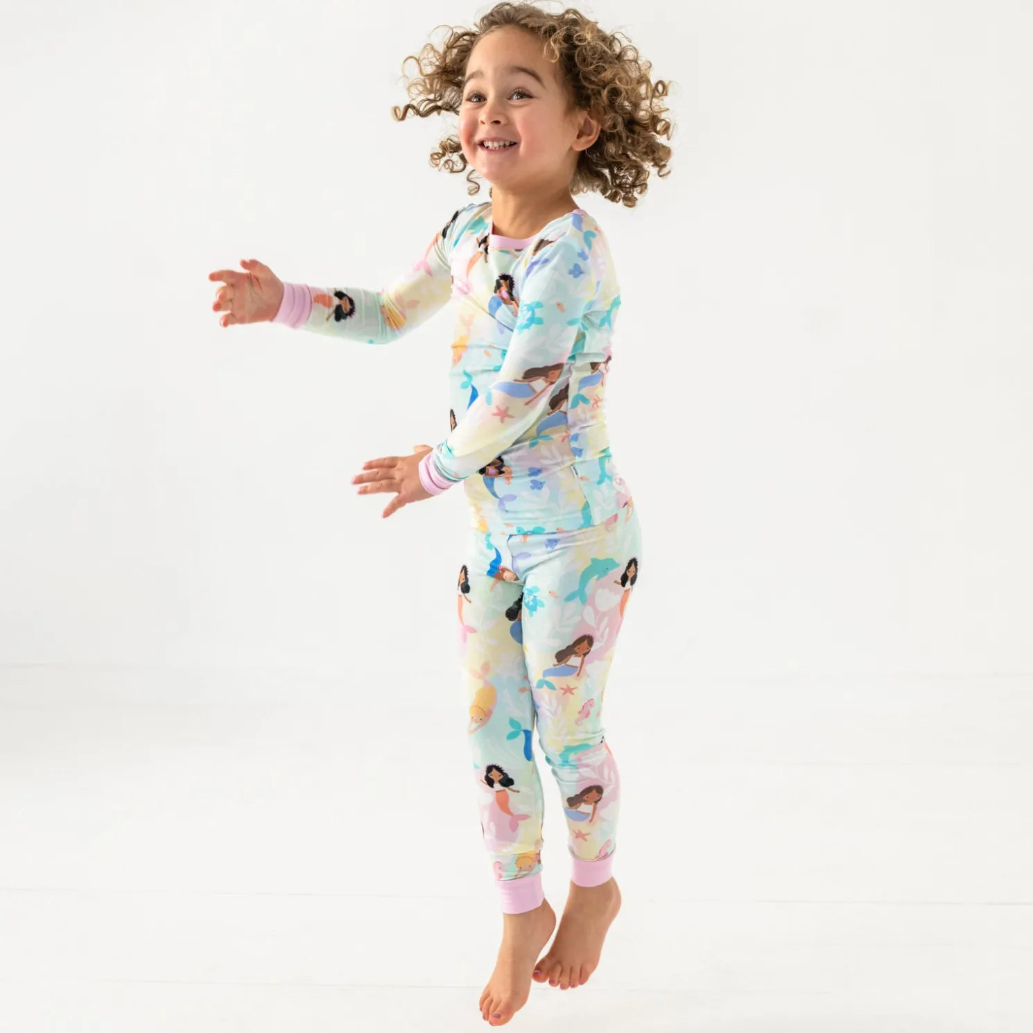 Mystic Mermaids Two-Piece Pajama Set