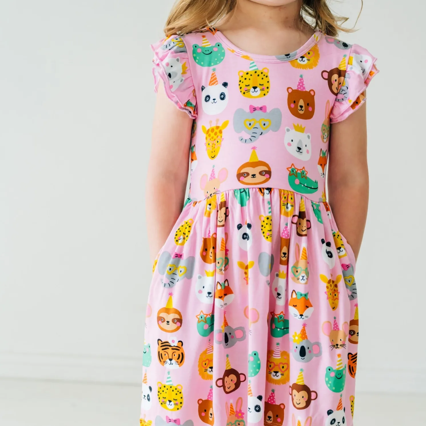 Party Pals Flutter Skater Dress