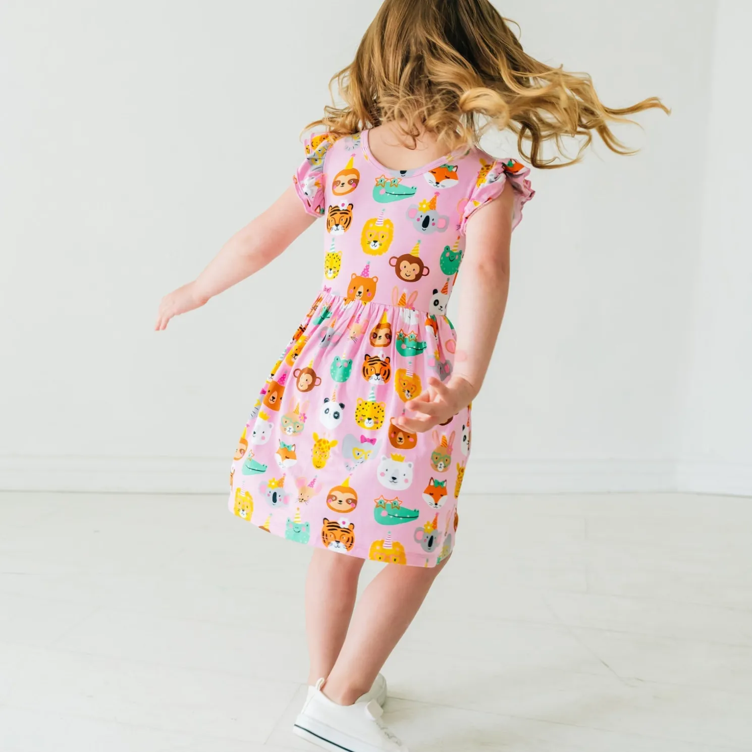 Party Pals Flutter Skater Dress