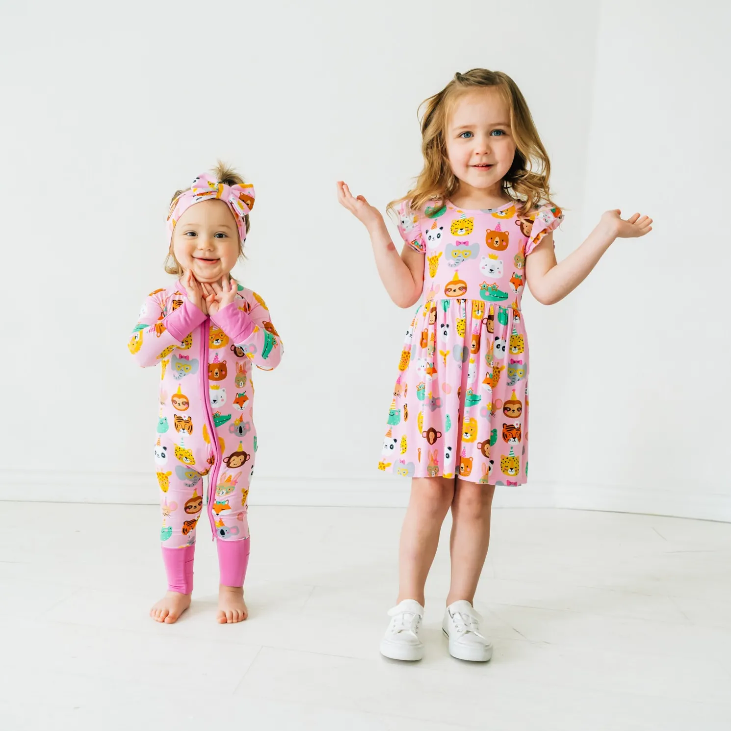 Party Pals Flutter Skater Dress