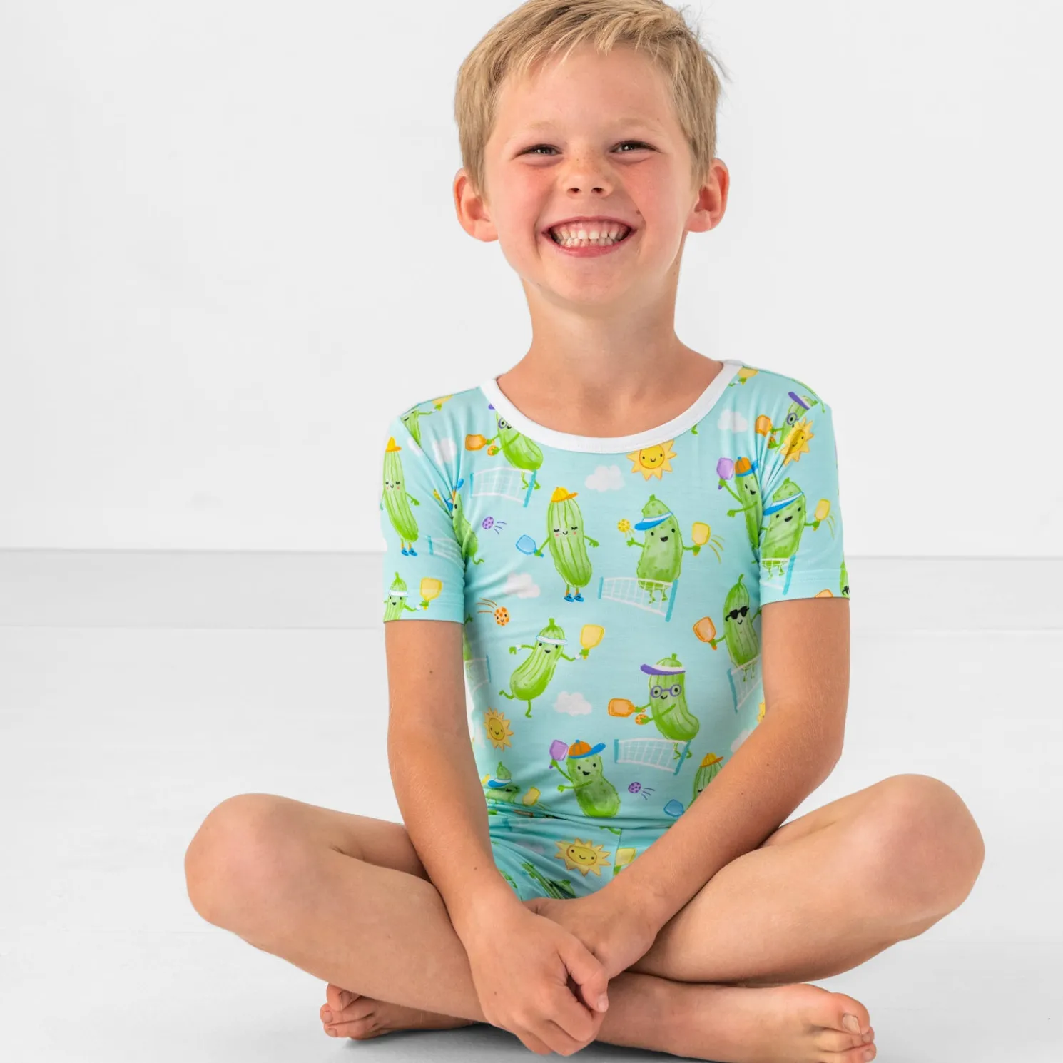 Pickle Power Two-Piece Pajama Set