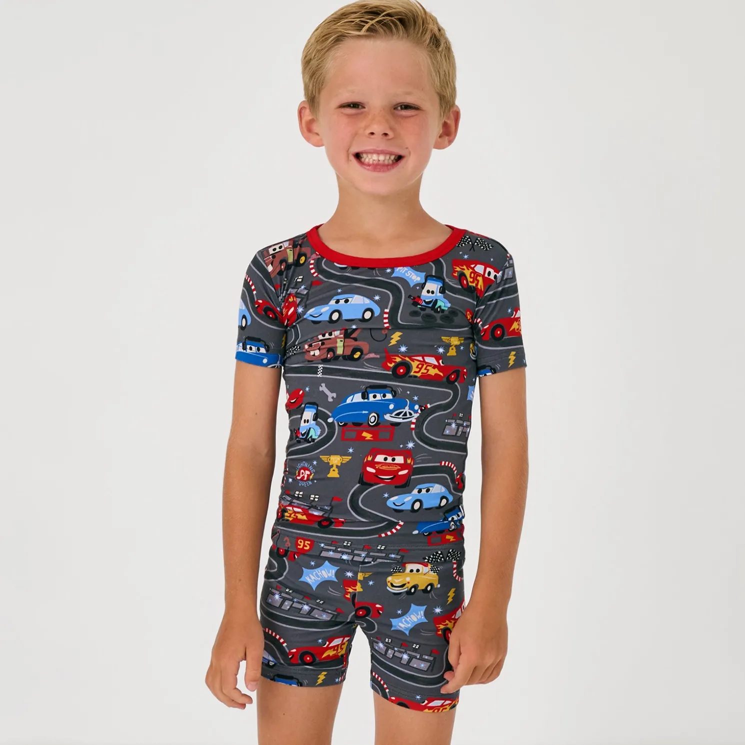 Piston Cup Two-Piece Pajama Set