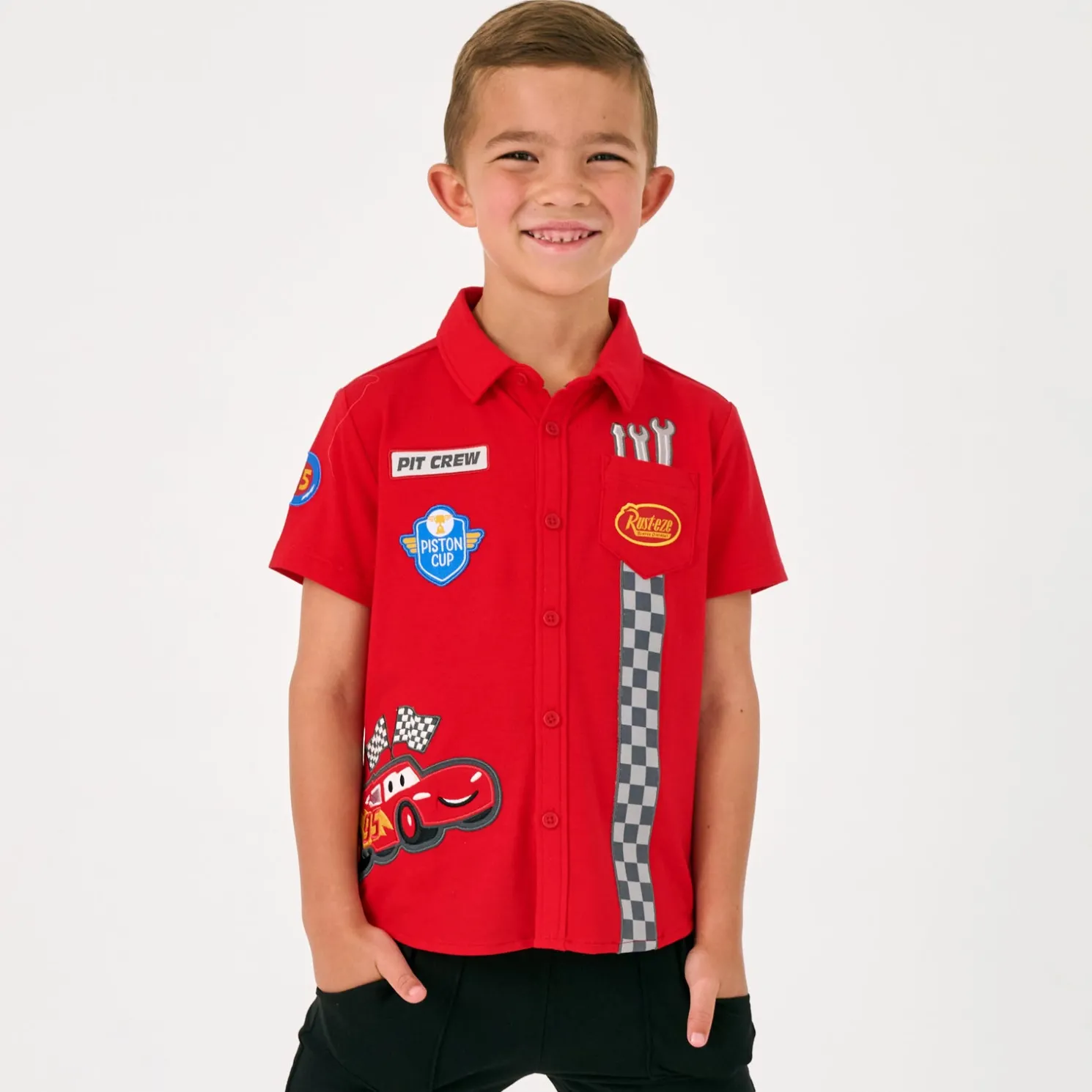 Piston Cup Button Down Polo