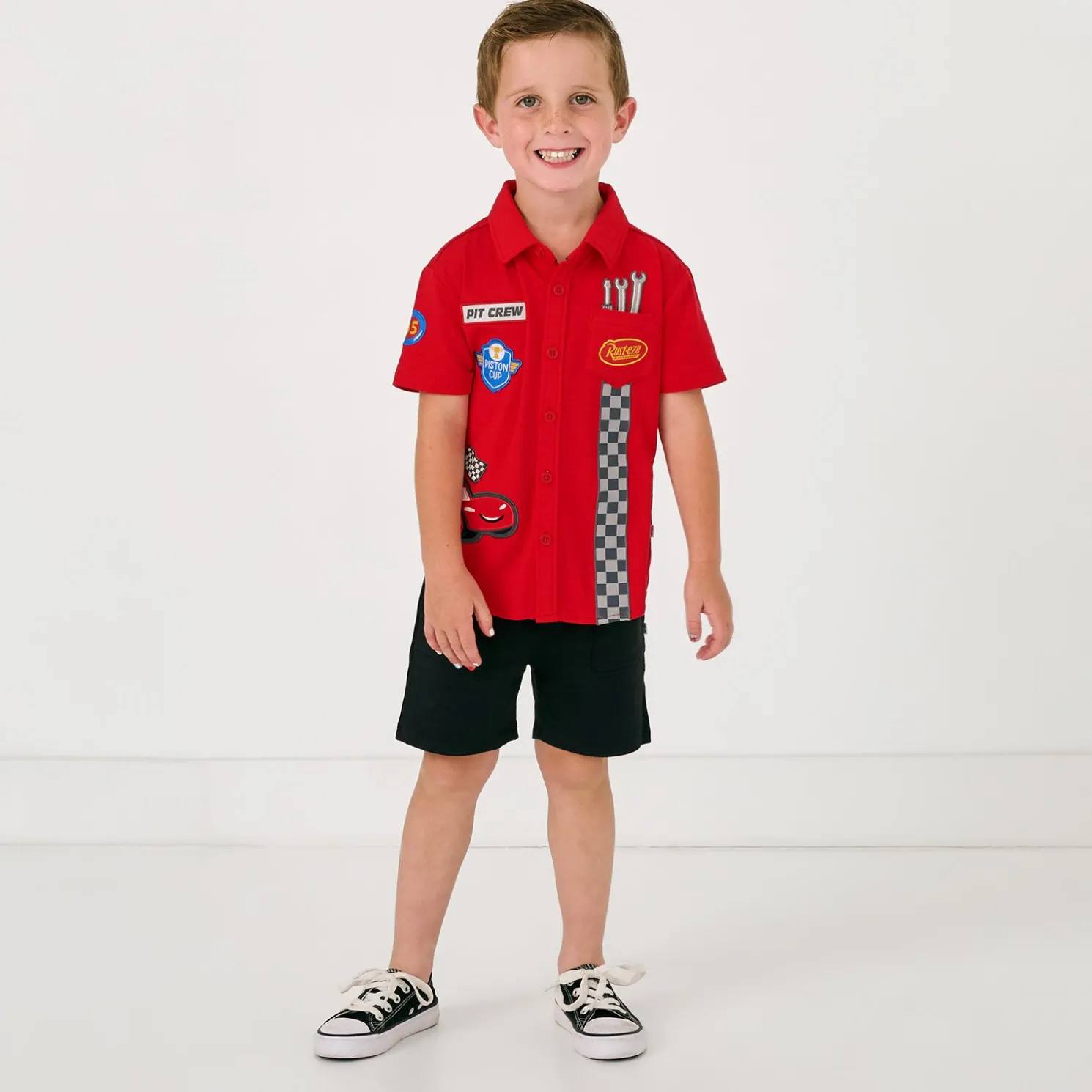 Piston Cup Button Down Polo