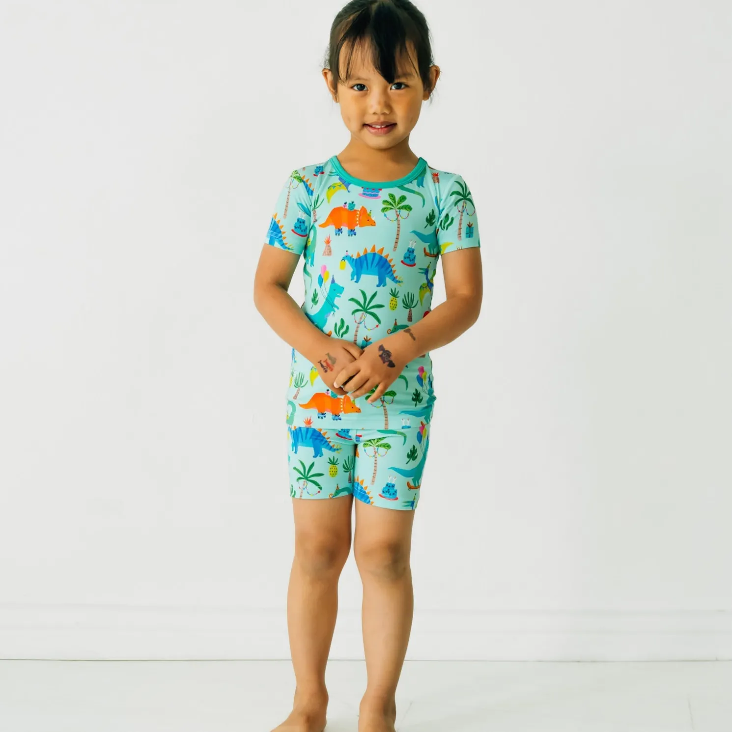 Prehistoric Party Two-Piece Pajama Set