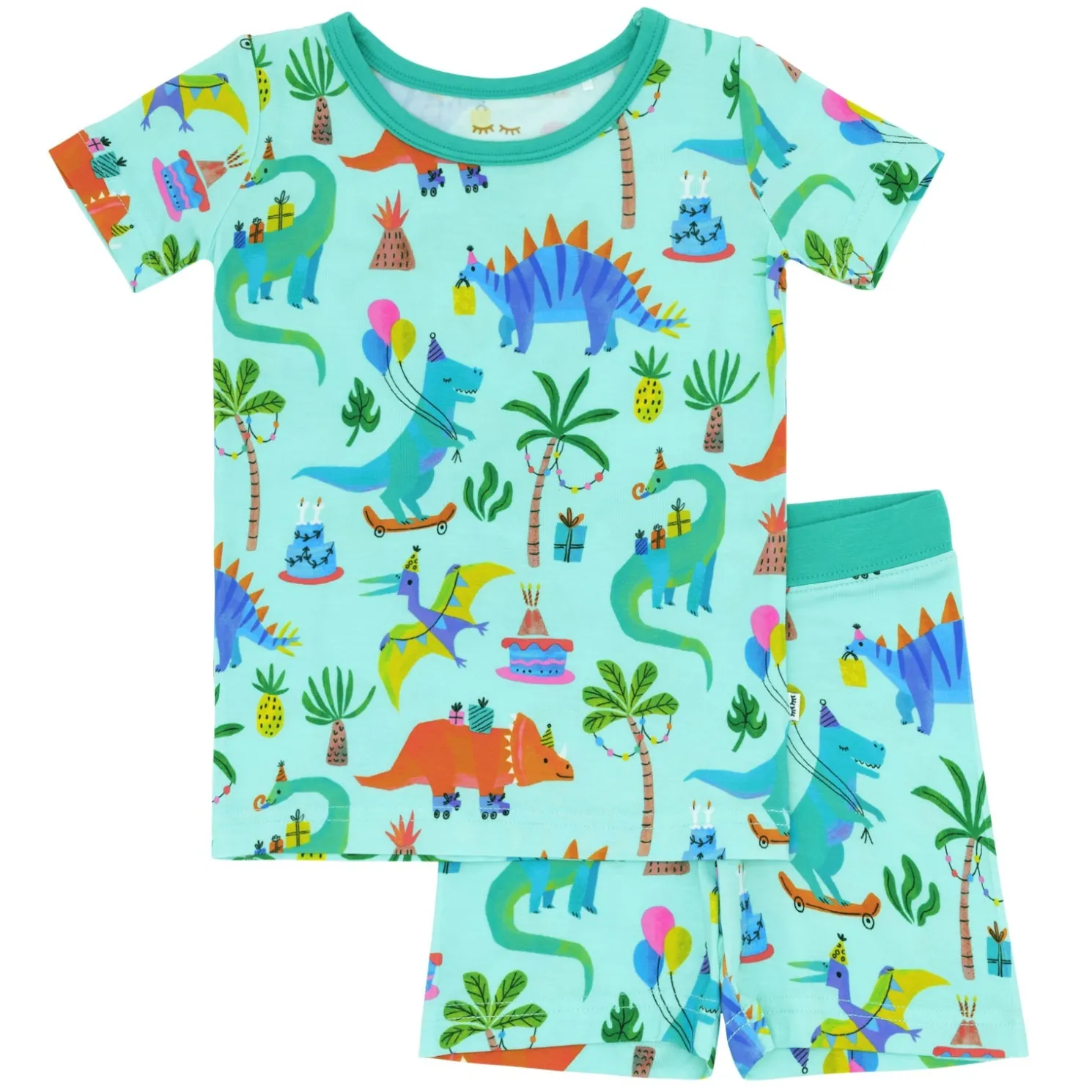 Prehistoric Party Two-Piece Pajama Set