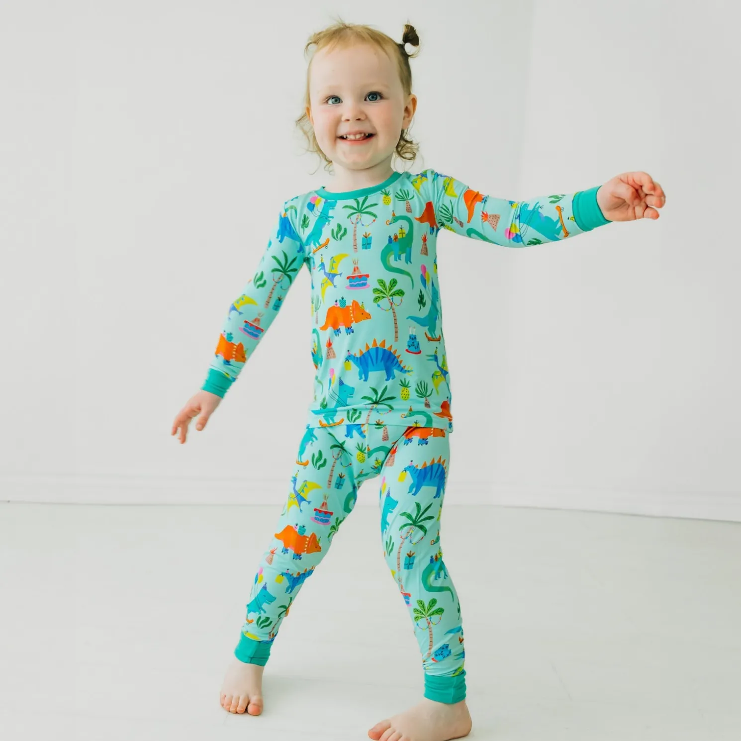 Prehistoric Party Two-Piece Pajama Set