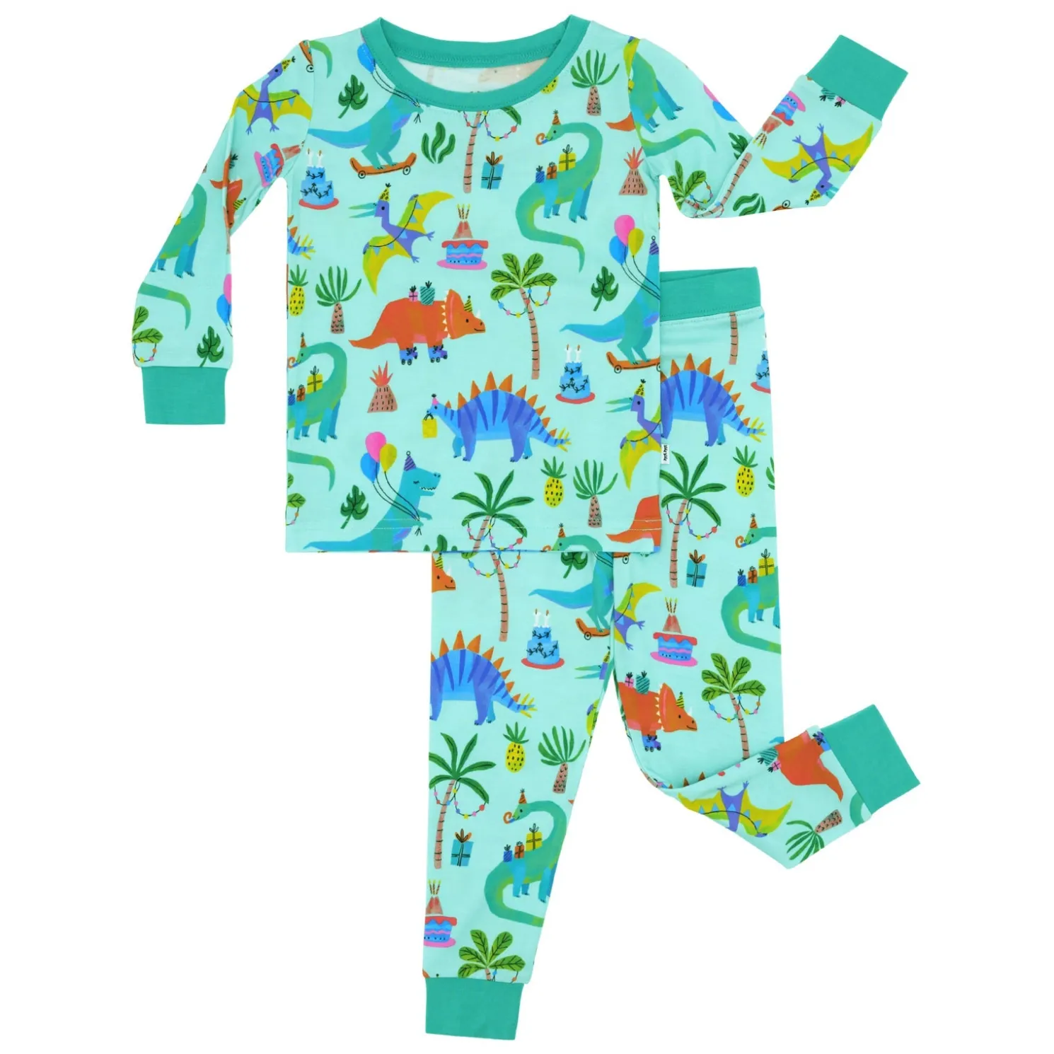 Prehistoric Party Two-Piece Pajama Set