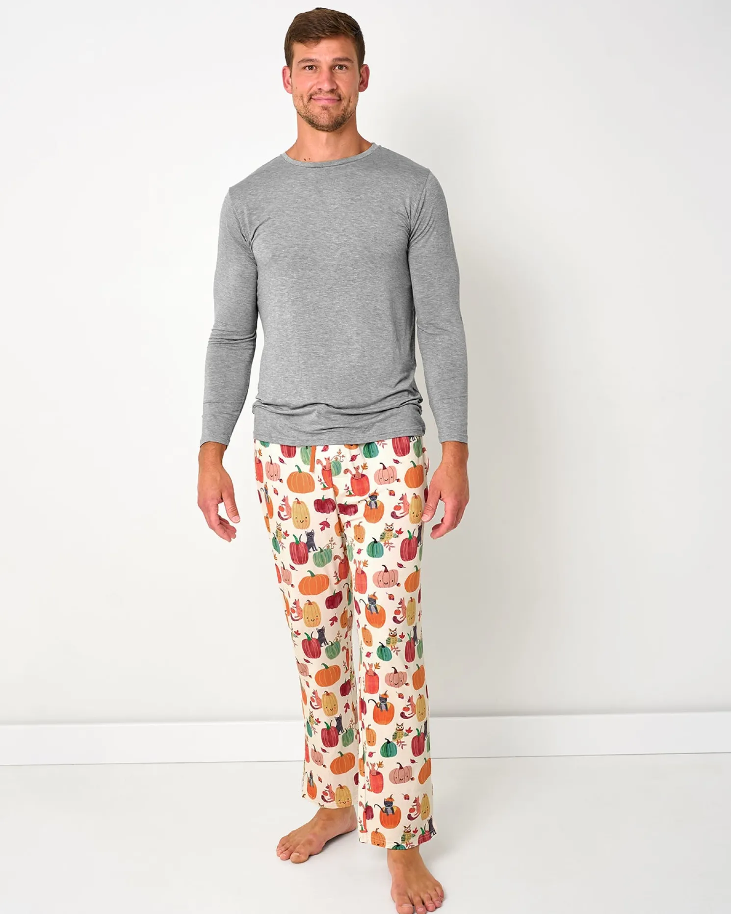 Pumpkin Pals Men's Pajama Pants