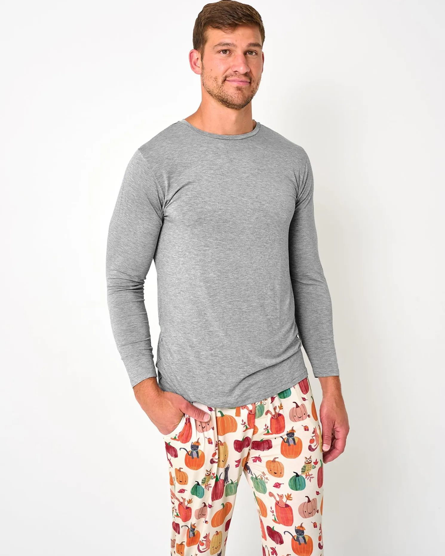 Pumpkin Pals Men's Pajama Pants
