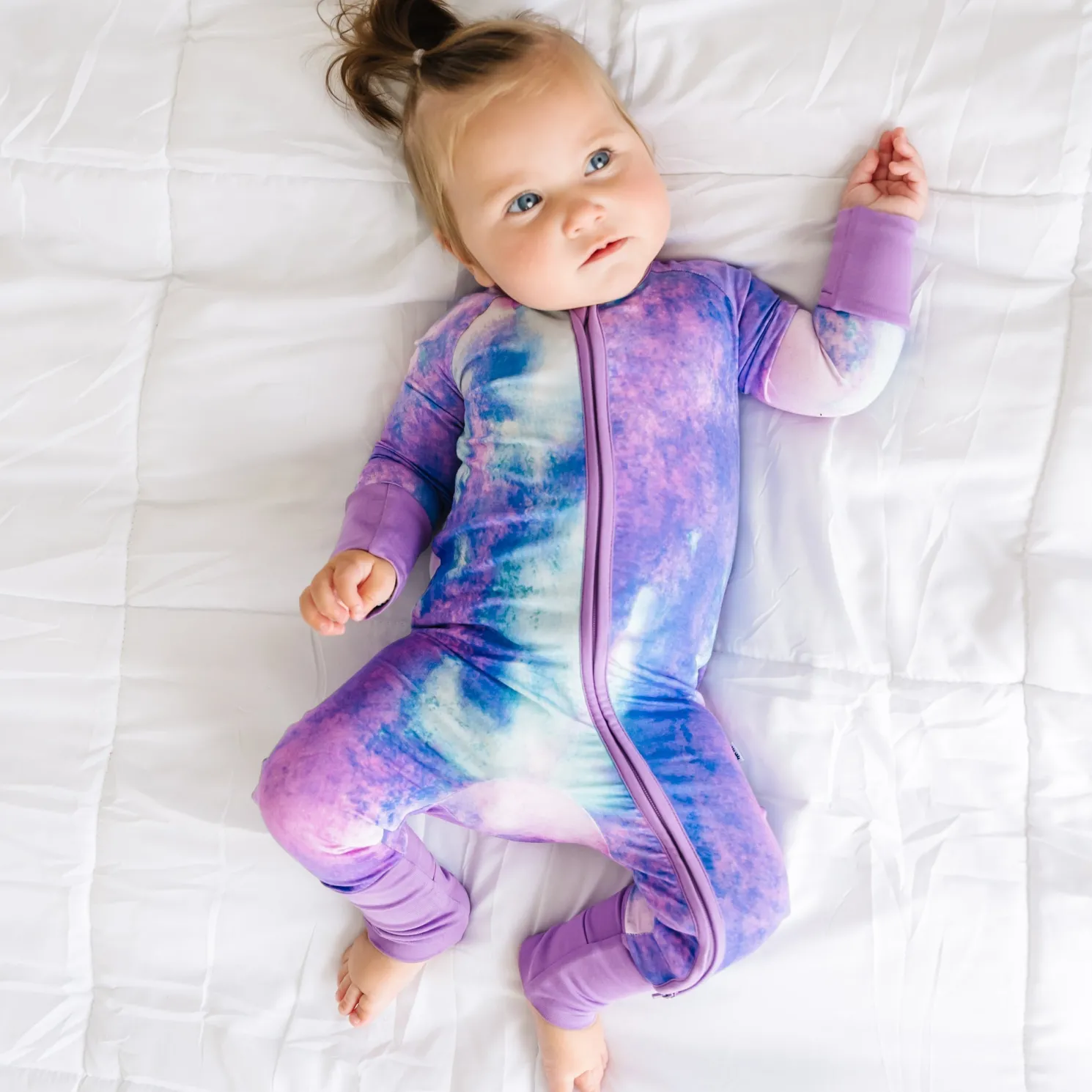 Purple Watercolor Zippy