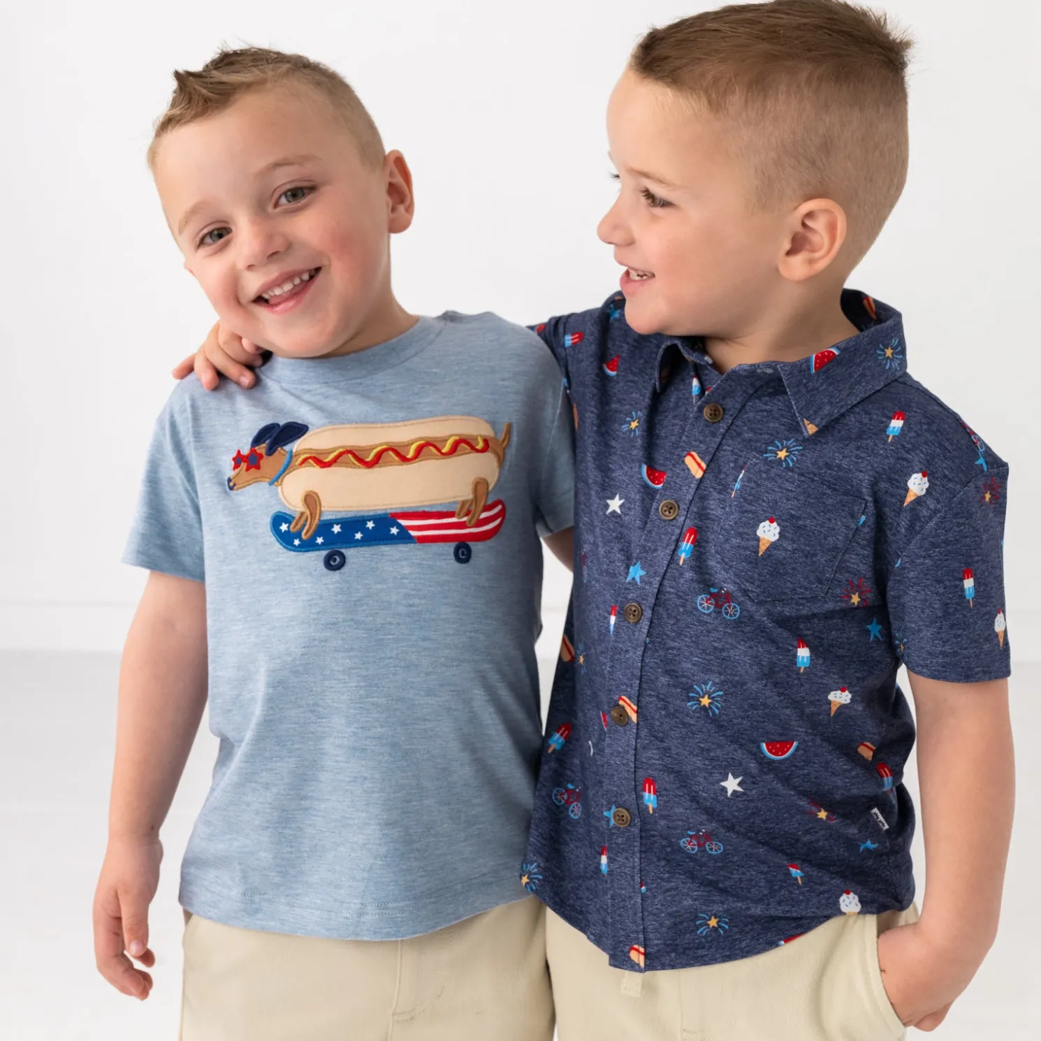 Red White & Woof Relaxed Tee