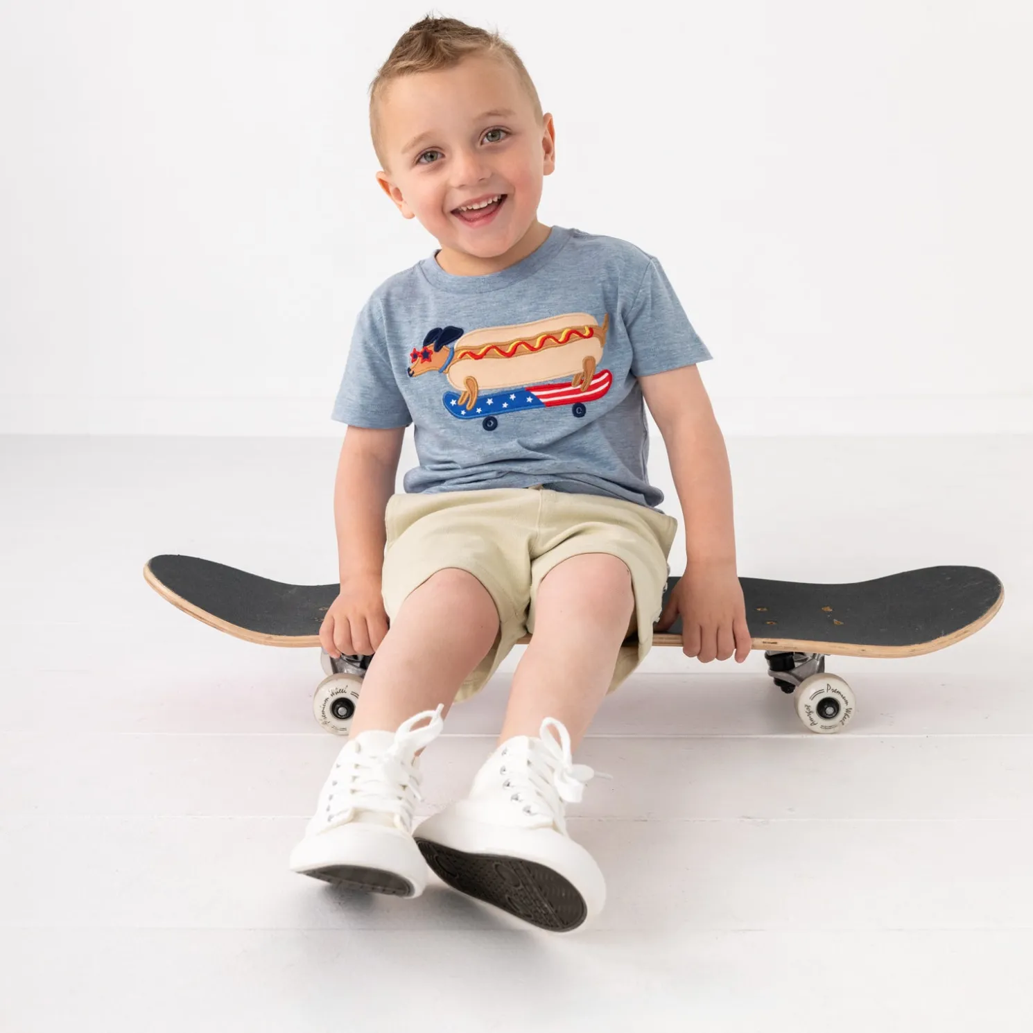 Red White & Woof Relaxed Tee