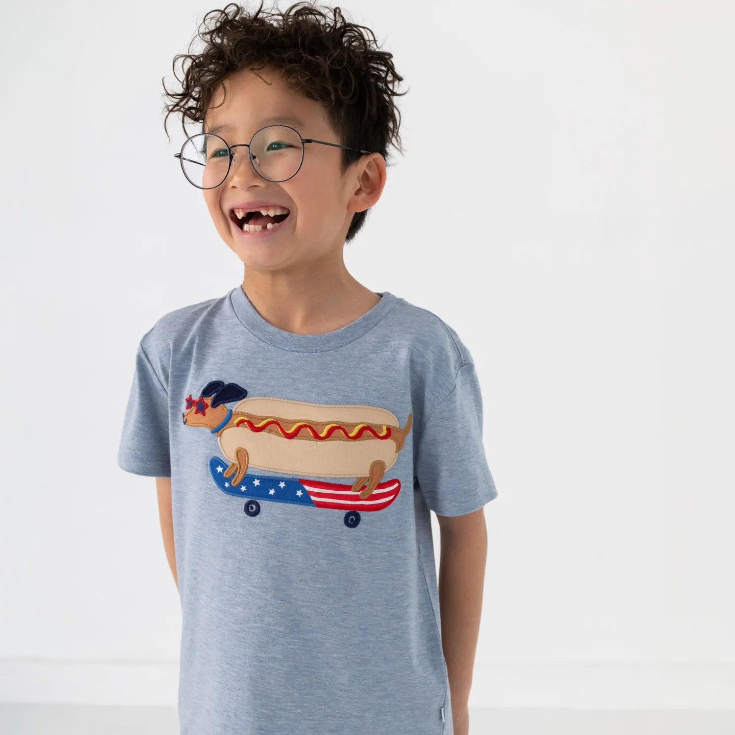 Red White & Woof Relaxed Tee