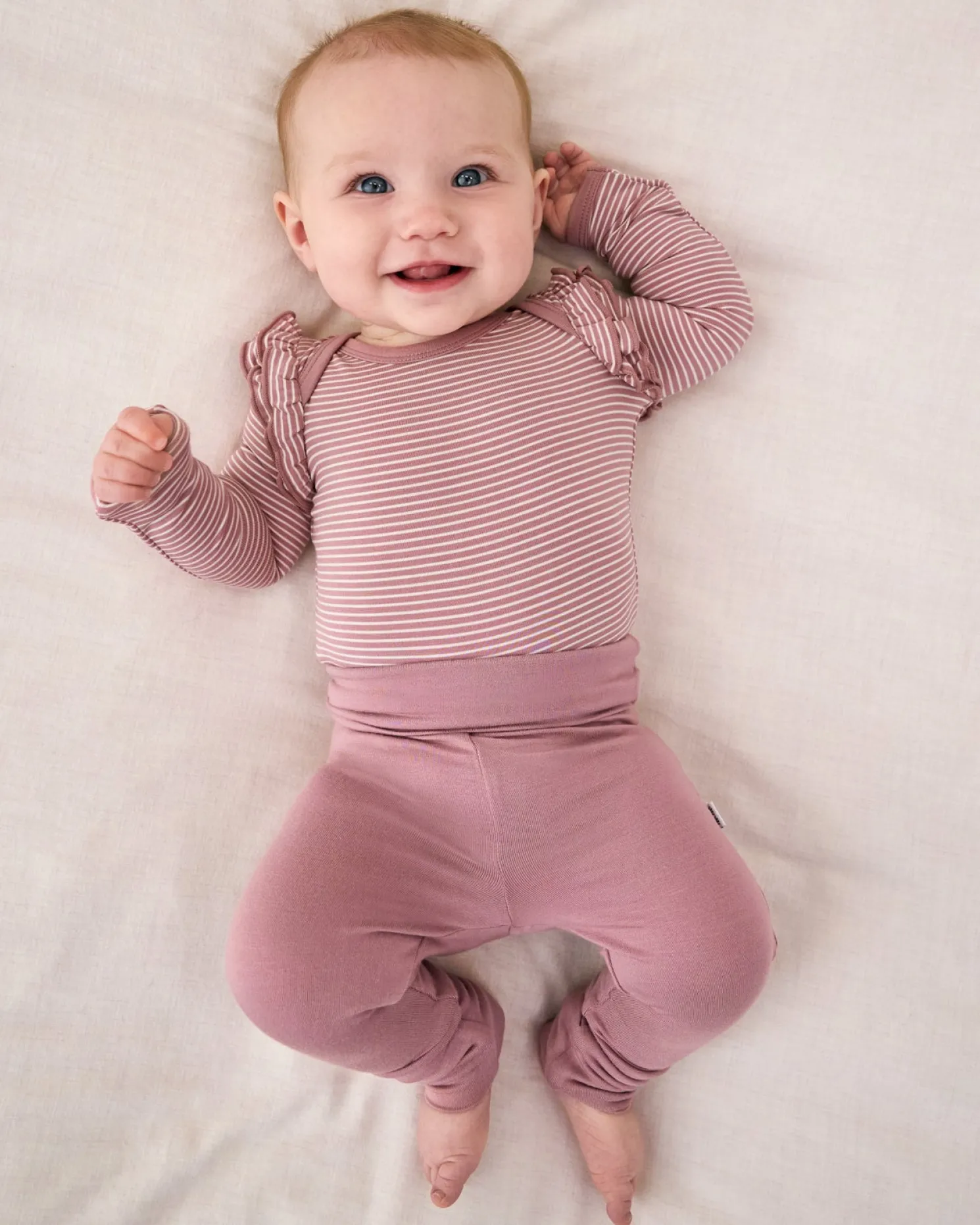 Rosewood Fold-Over Legging