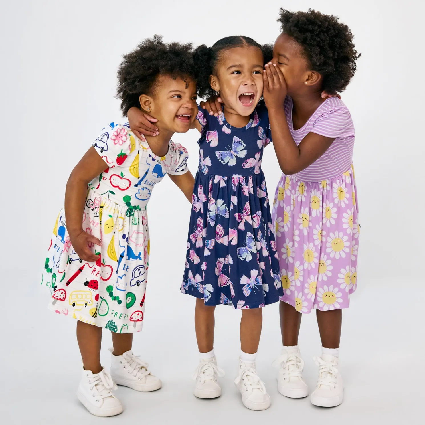 Royal Butterflies Flutter Twirl Dress