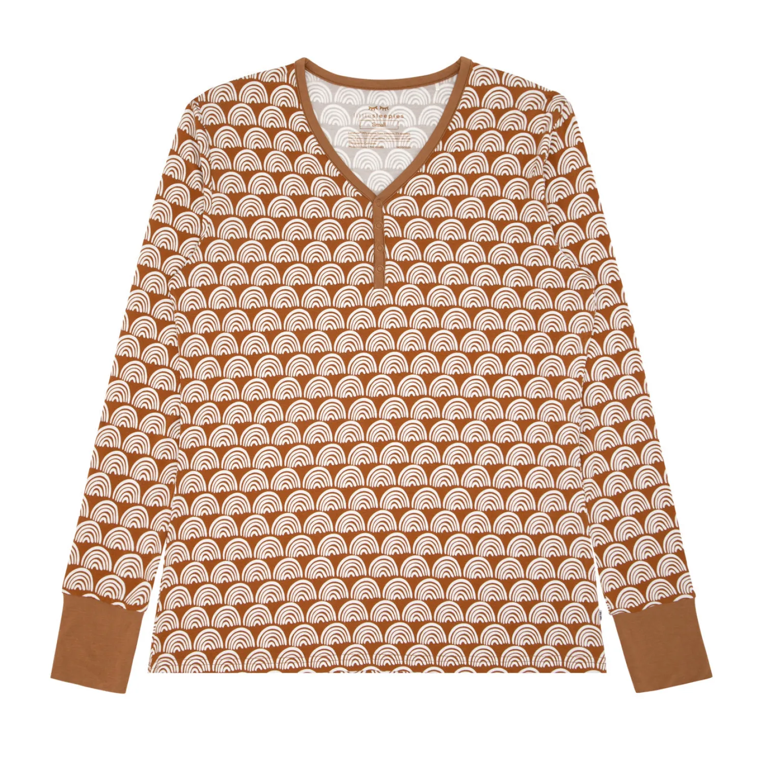 Rust Rainbows Women's Pajama Top