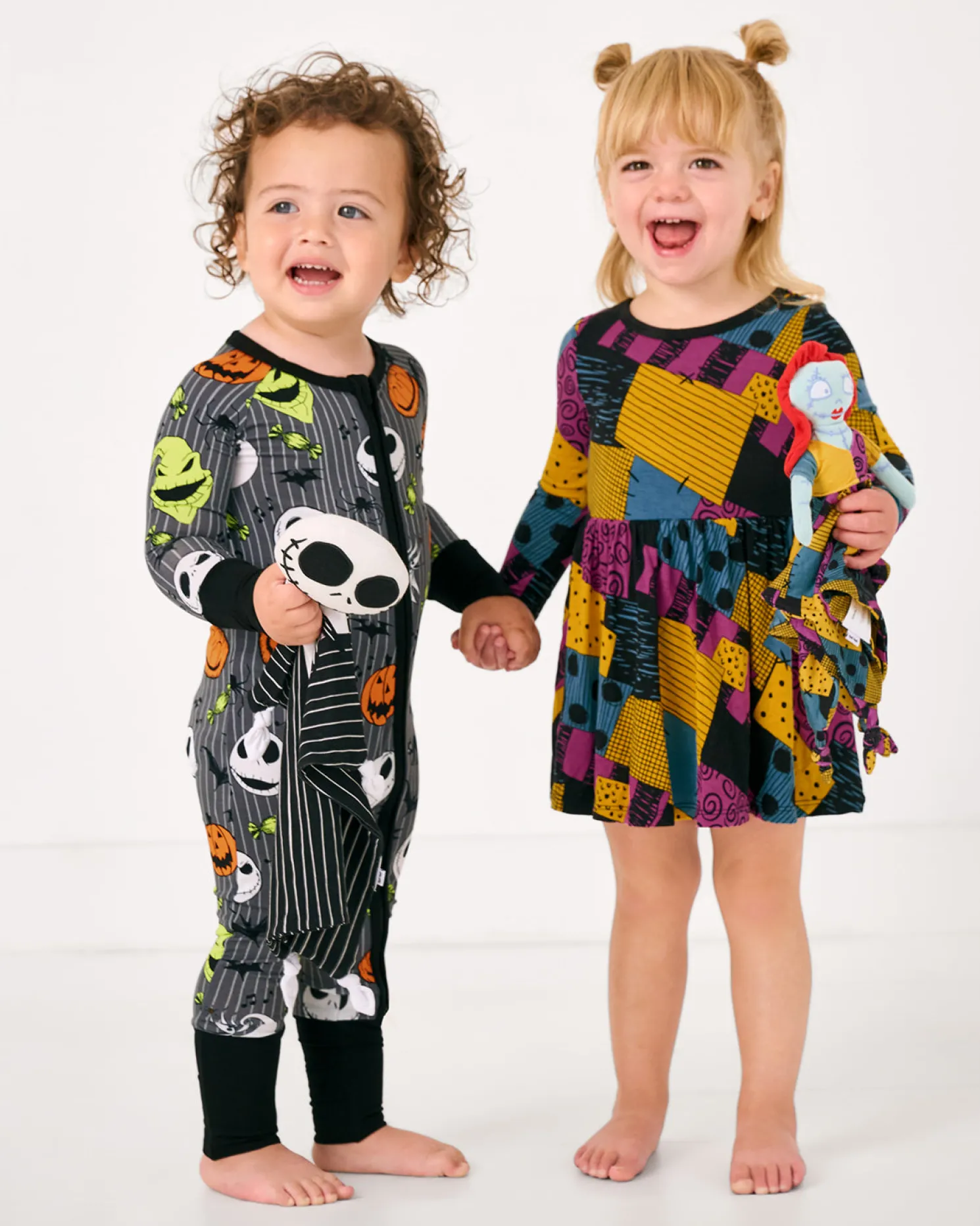 Sally's Patchwork Twirl Dress with Bodysuit