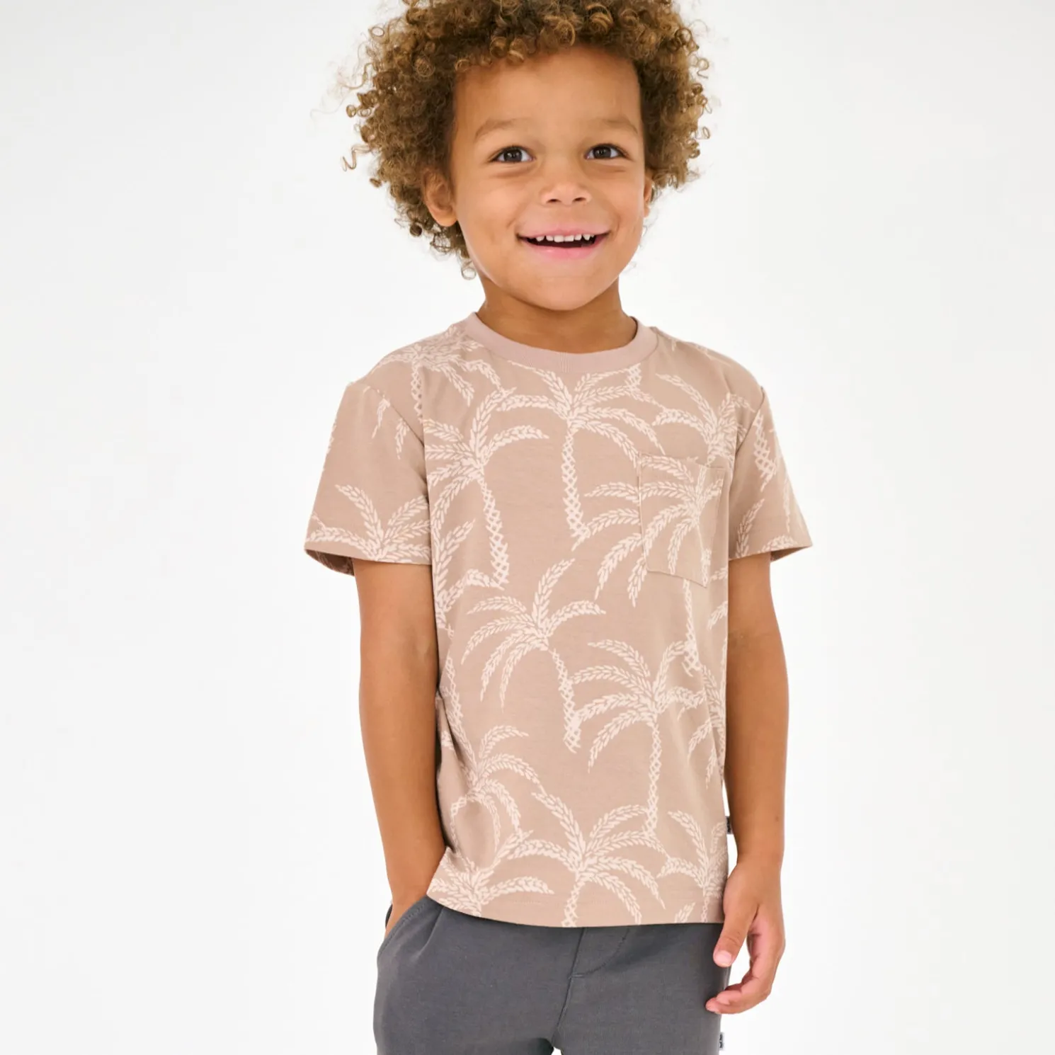 Sandy Palms Relaxed Pocket Tee