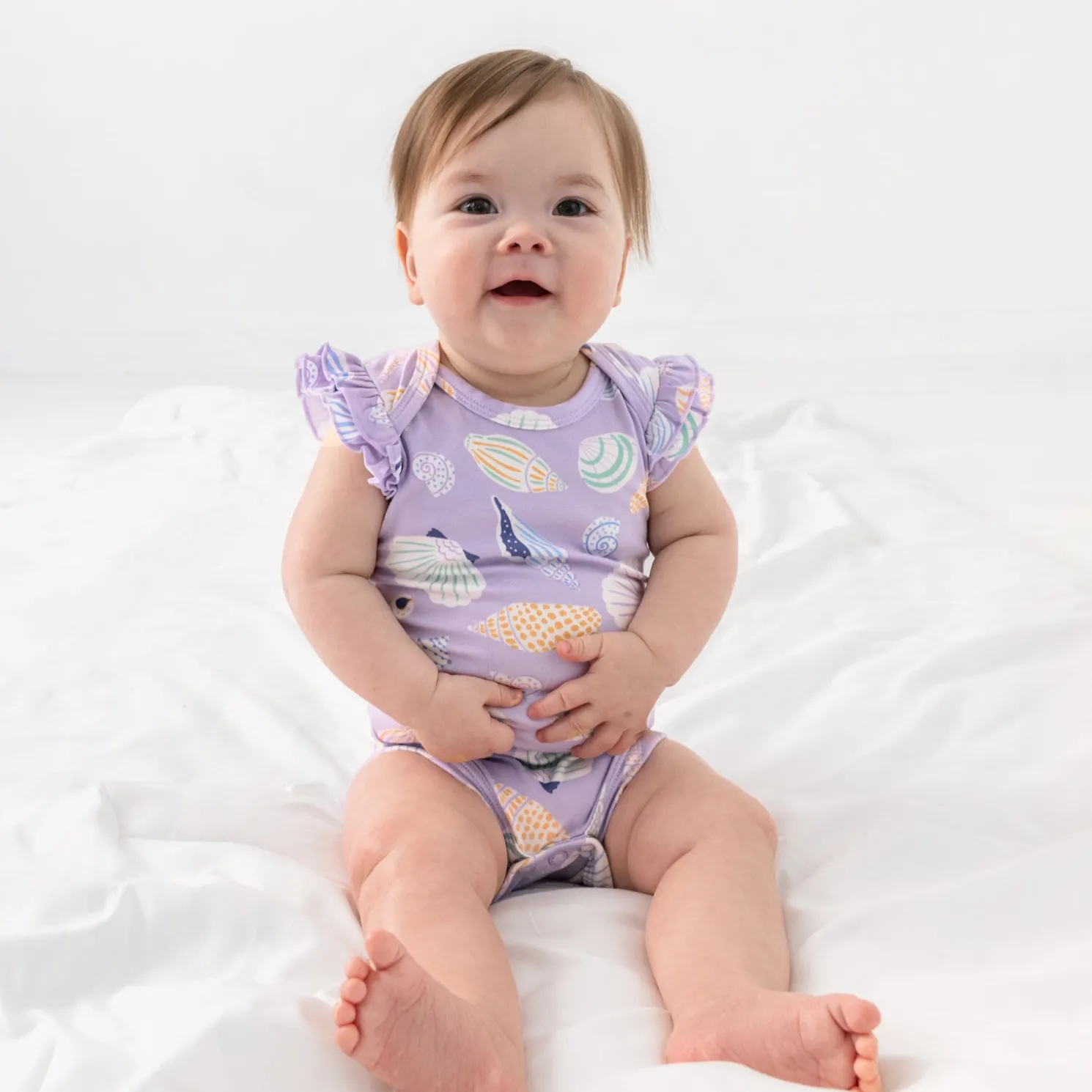 Sandy Treasures Flutter Bodysuit