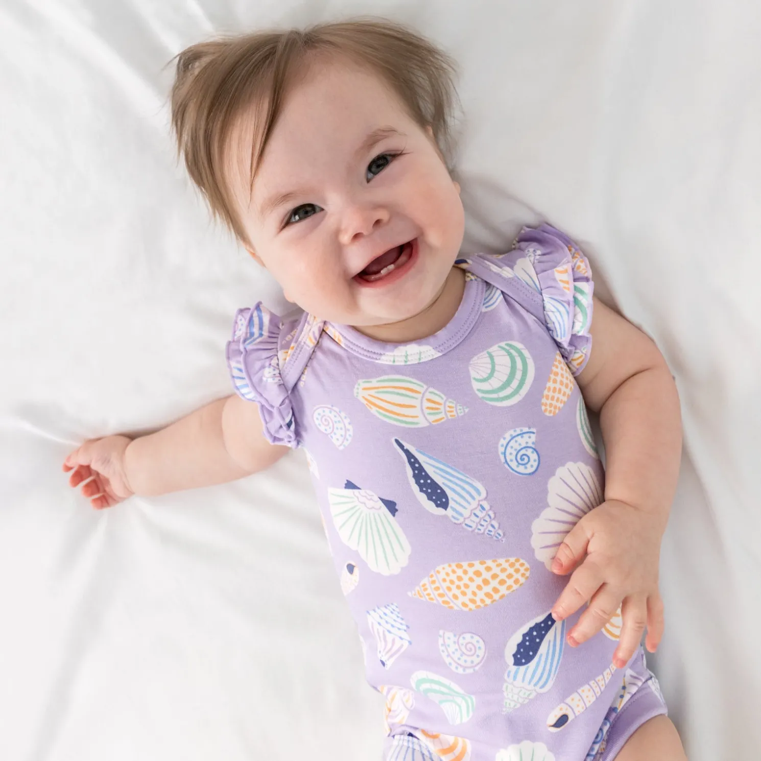 Sandy Treasures Flutter Bodysuit