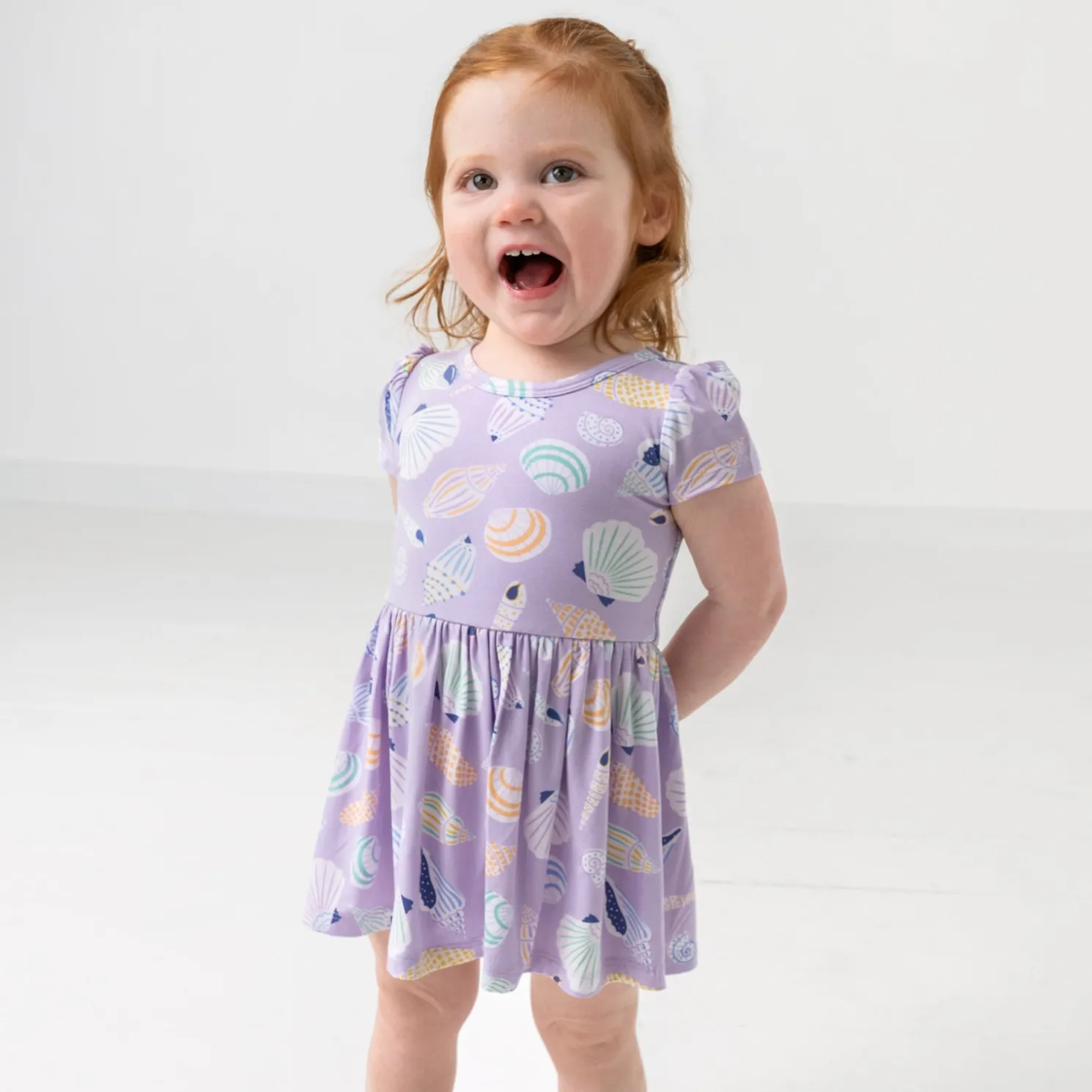 Sandy Treasures Skater Dress with Bodysuit