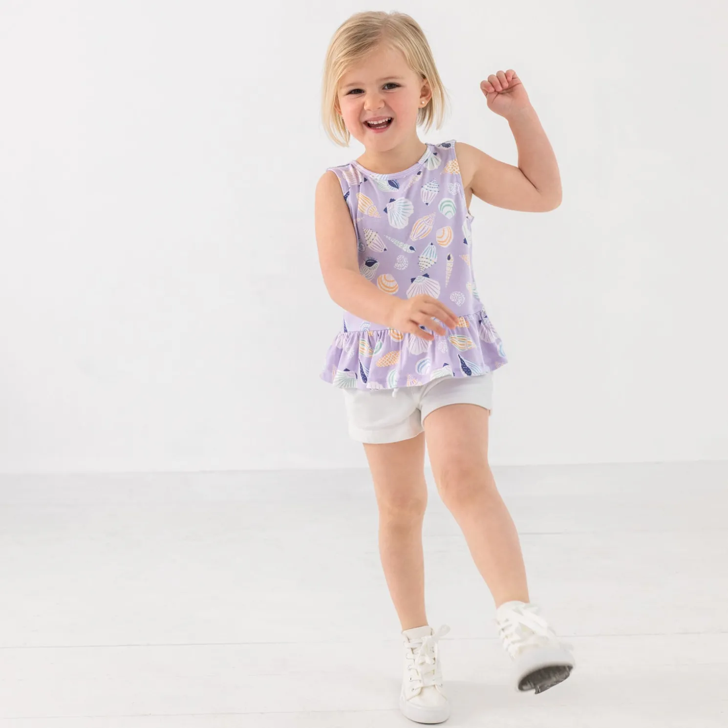 Sandy Treasures Peplum Tank