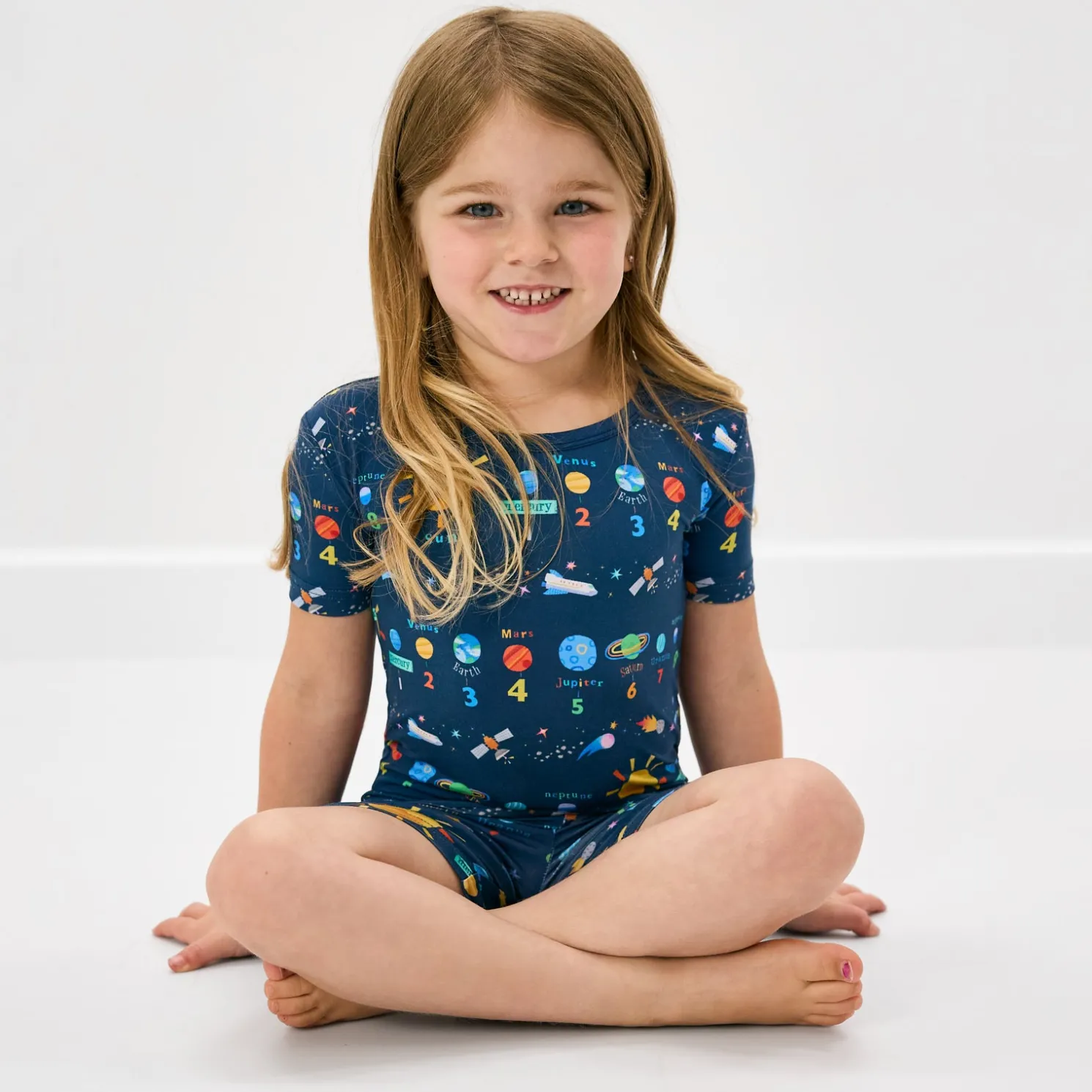 Solar Explorers Two-Piece Pajama Set