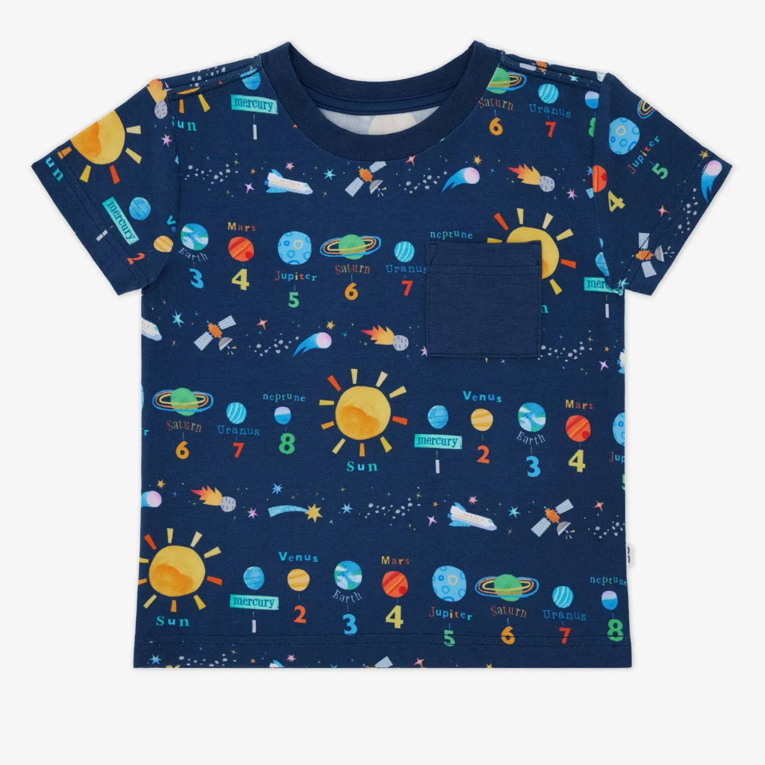 Solar Explorers Relaxed Pocket Tee