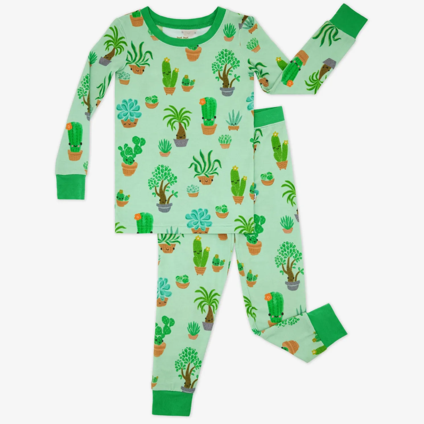 Succulent Love Two-Piece Pajama Set