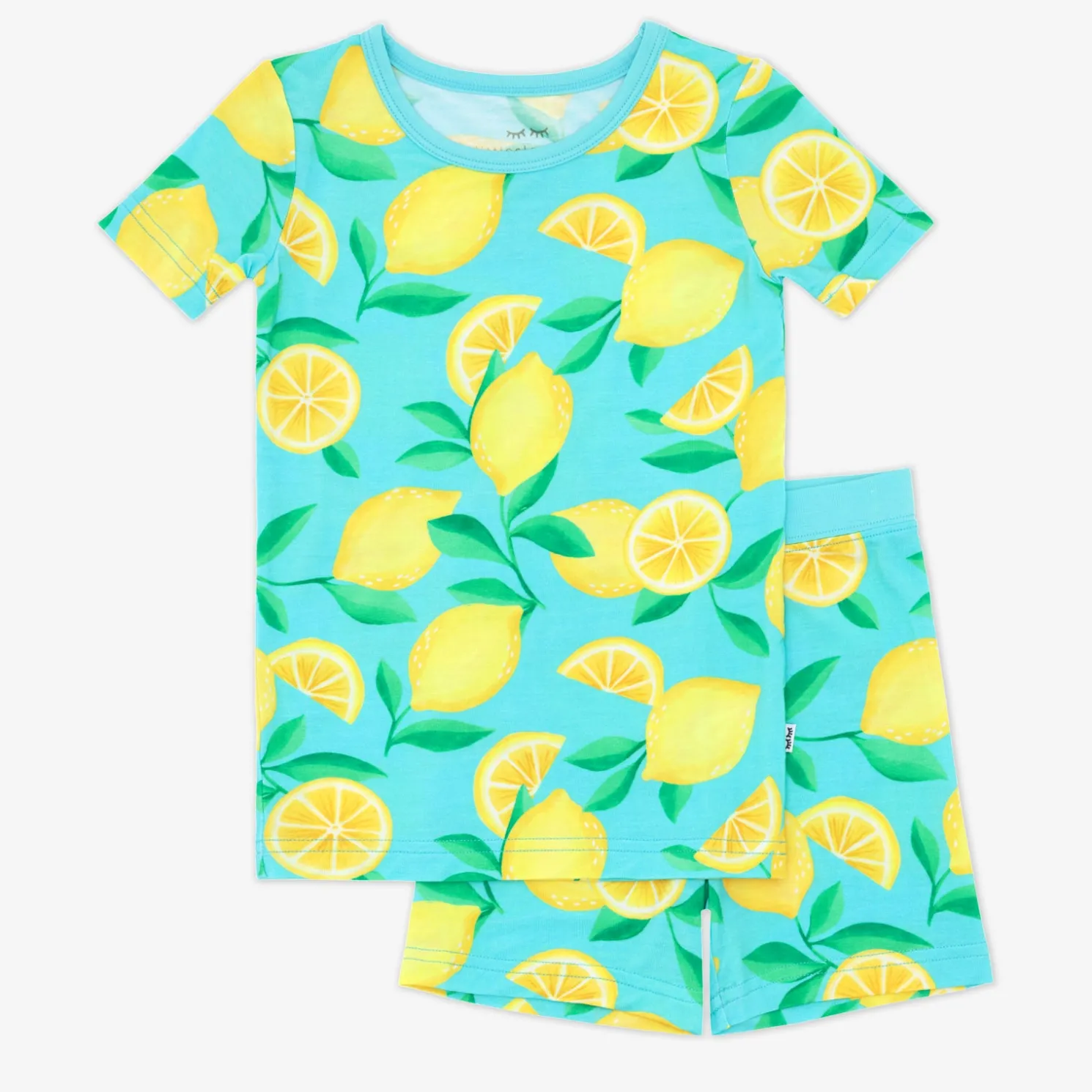 Sunny Citrus Two-Piece Pajama Set