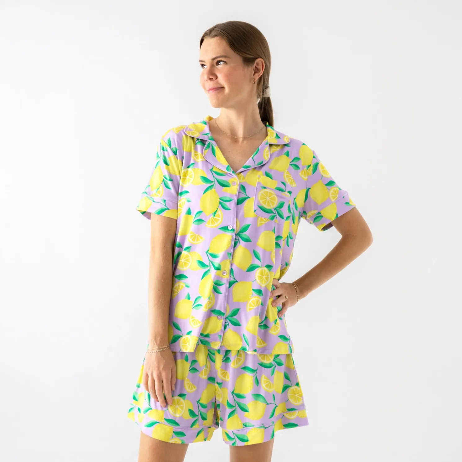 Sunny Citrus Women's Pajama Set