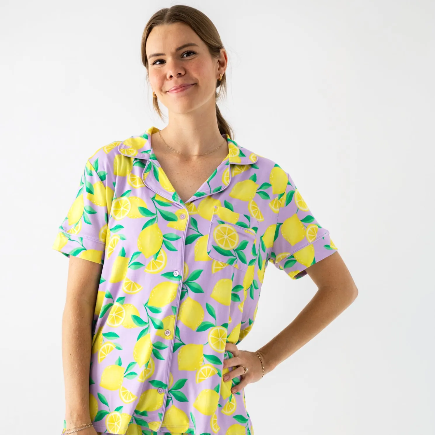 Sunny Citrus Women's Pajama Set